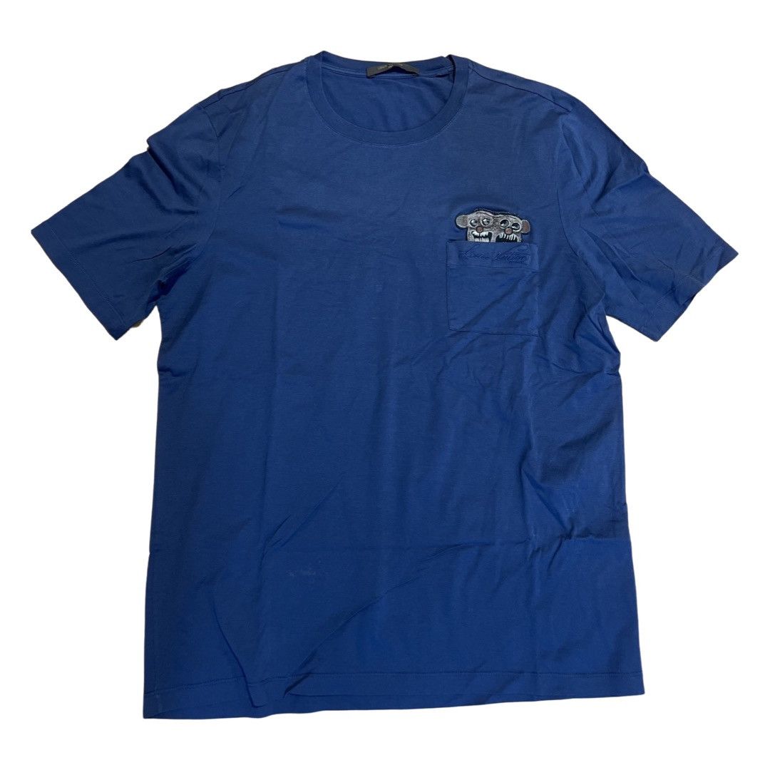 Louis Vuitton LOUIS VUITTON CHAPMAN BROTHERS POCKET TEE Size US XL / EU 56 / 4 - 1 Thumbnail