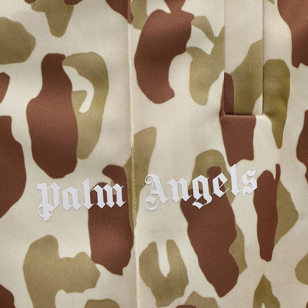 Palm Angels Palm Angels Men's Polyester Camouflage Track Shorts Green Size US 36 / EU 52 - 2 Thumbnail