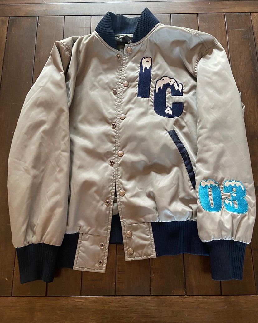 image of Billionaire Boys Club x Icecream Season 3 Bbc Icecream Running Dog Bomber in Grey (Size Small)
