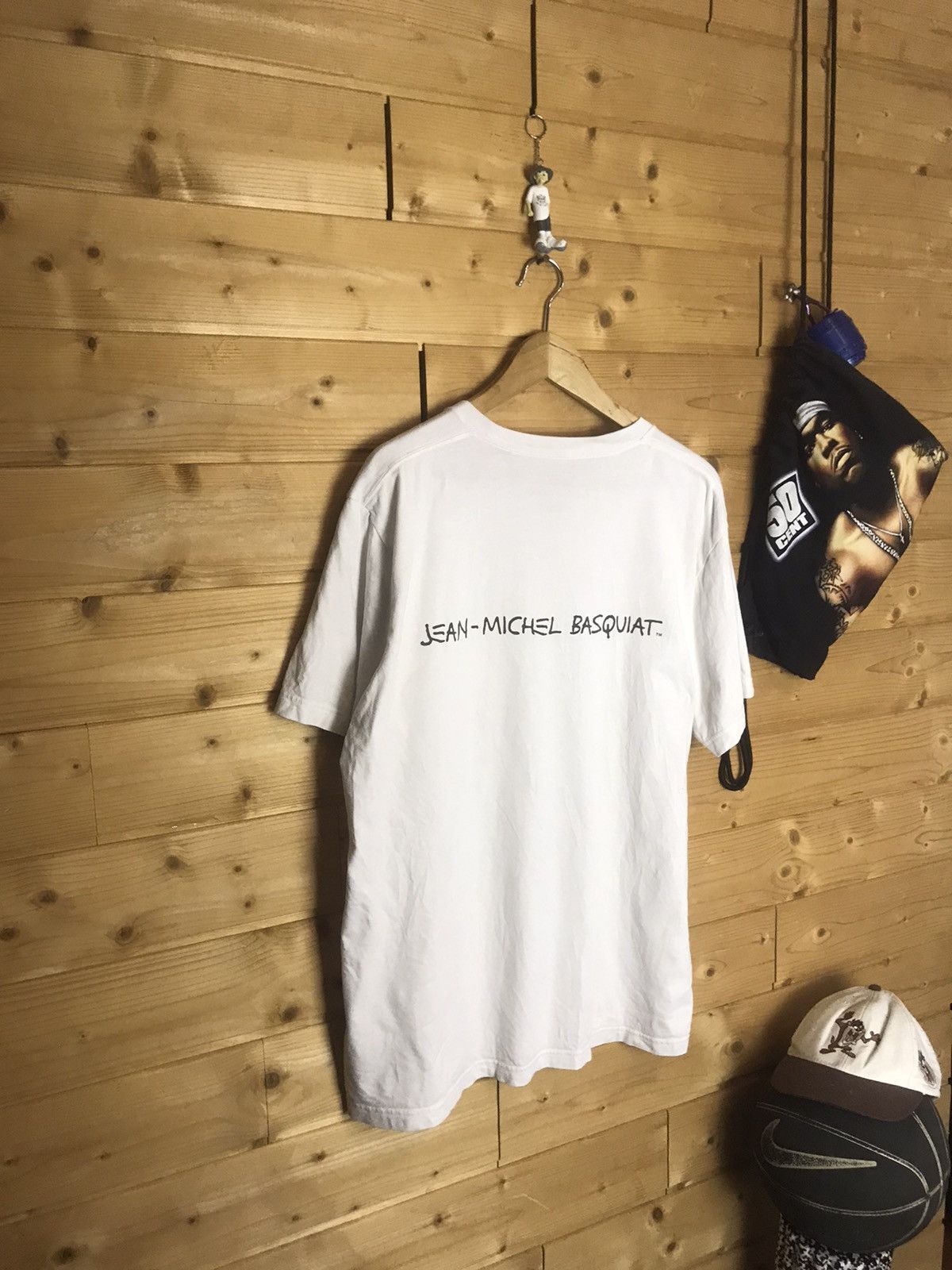 Uniqlo Uniqlo X Jean Michael king T Rex pocket t-shirt Size US XL / EU 56 / 4 - 11 Thumbnail