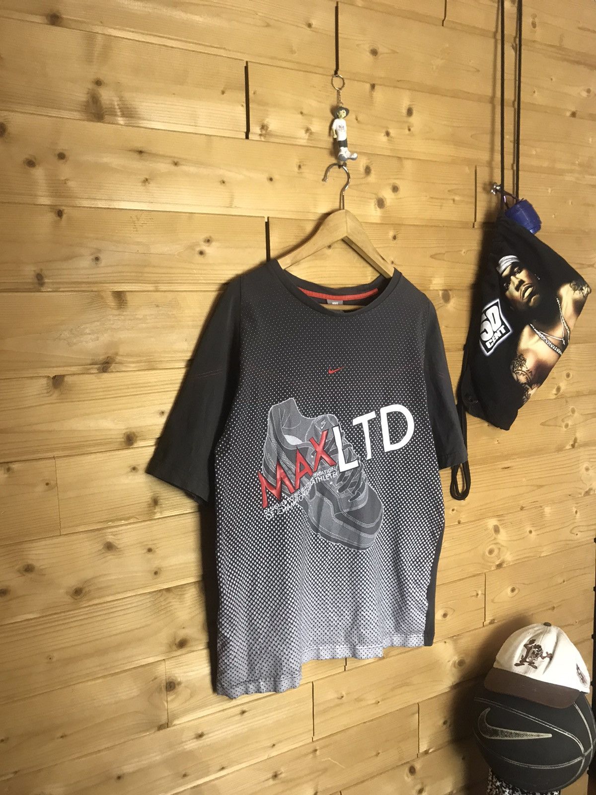 Nike Vintage 00s Nike air max Ltd t-shirt Size US L / EU 52-54 / 3 - 1 Thumbnail