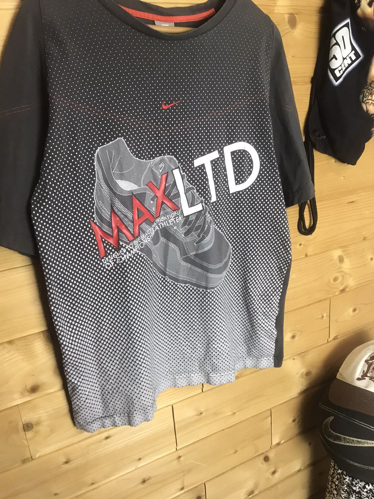 Nike Vintage 00s Nike air max Ltd t-shirt Size US L / EU 52-54 / 3 - 3 Thumbnail