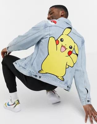 Levis Pokemon 25th Anniversary Trucker Jacket