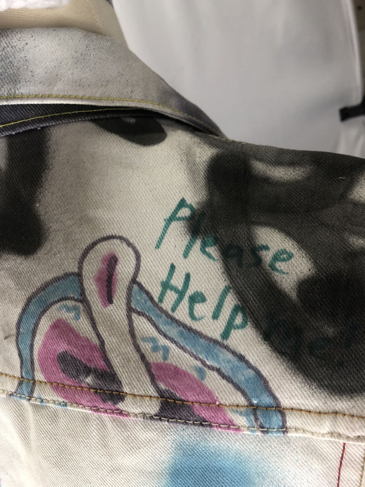 Asspizza 2021 Asspizza “Therapy” Denim Jacket Size US L / EU 52-54 / 3 - 7 Thumbnail