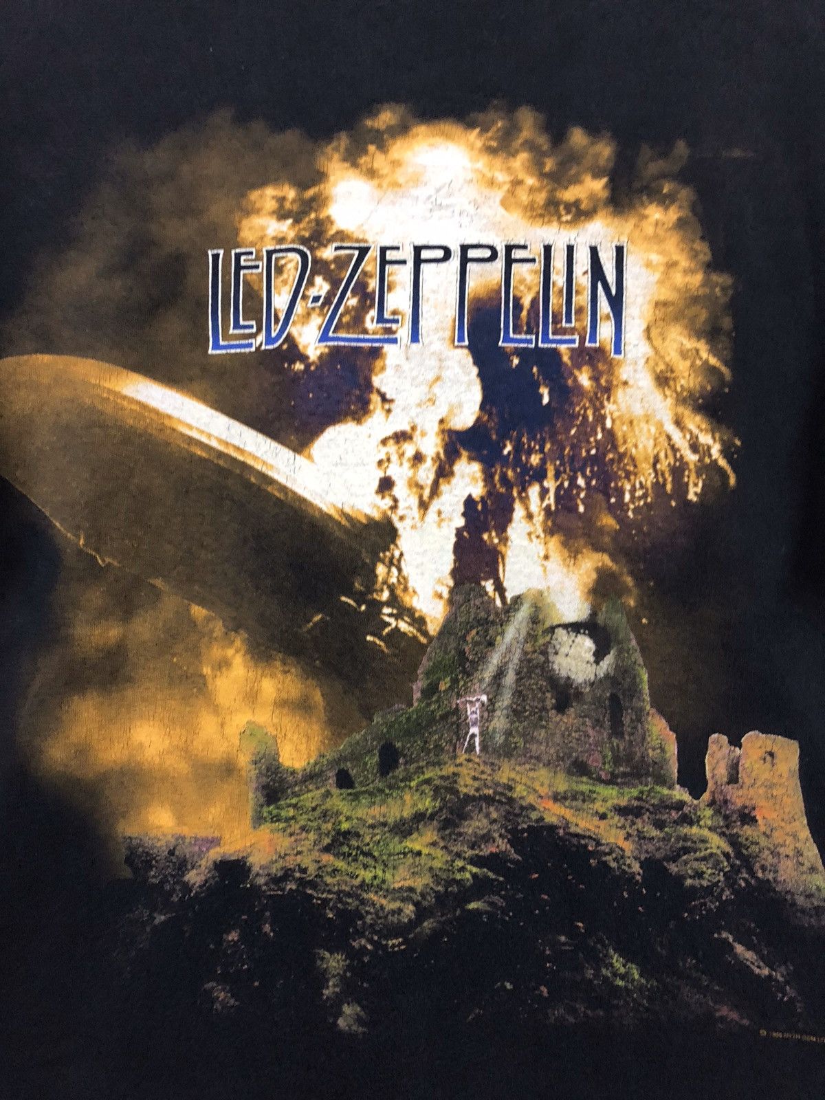 Band Tees × Led Zeppelin × Vintage Vintage 1999 Led Zeppelin Promo Shirt By Winterland Size US L / EU 52-54 / 3 - 2 Thumbnail
