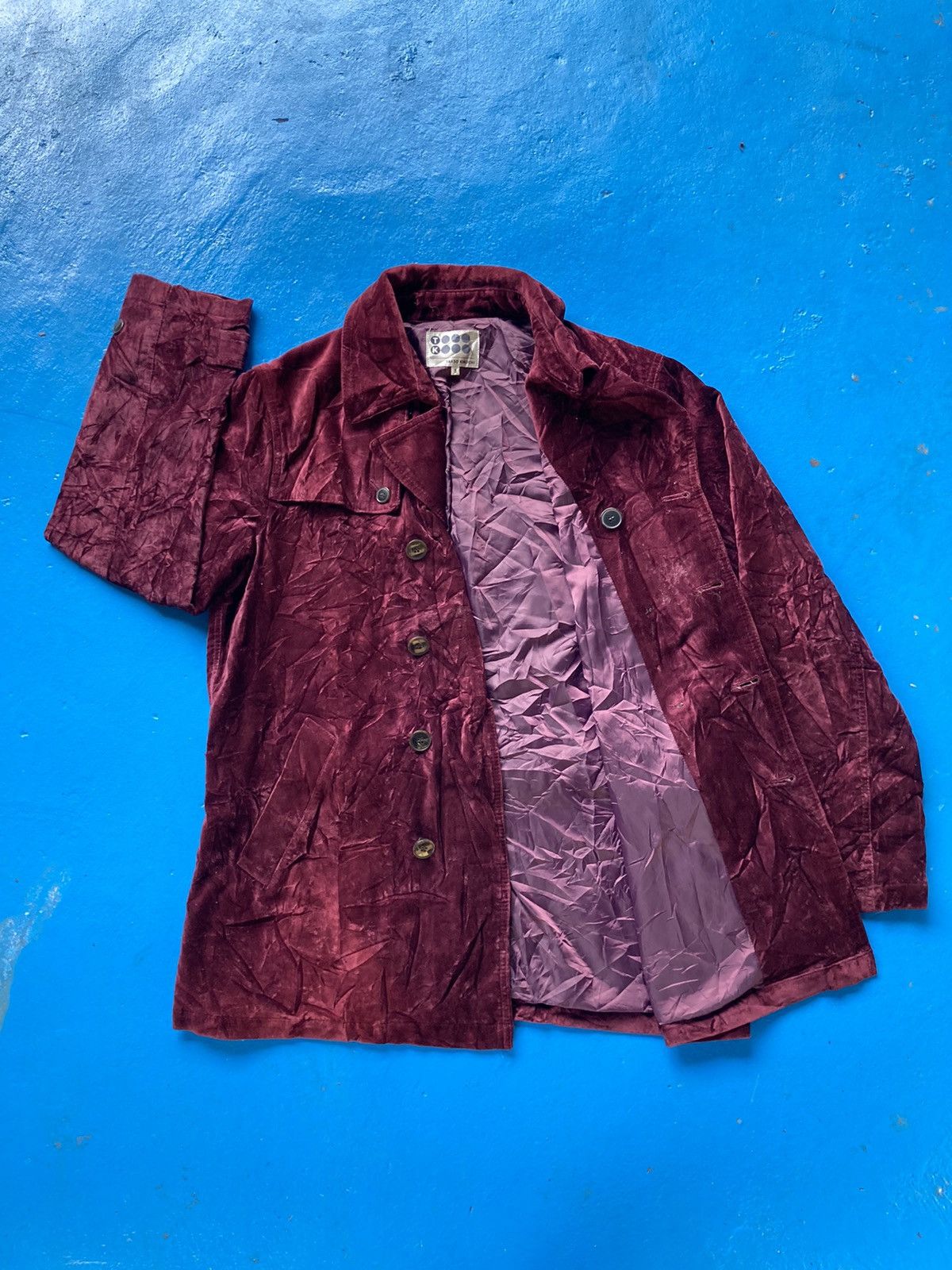 Takeo Kikuchi TAKEO KIKUCHI VELVET JACKET Size US L / EU 52-54 / 3 - 1 Thumbnail