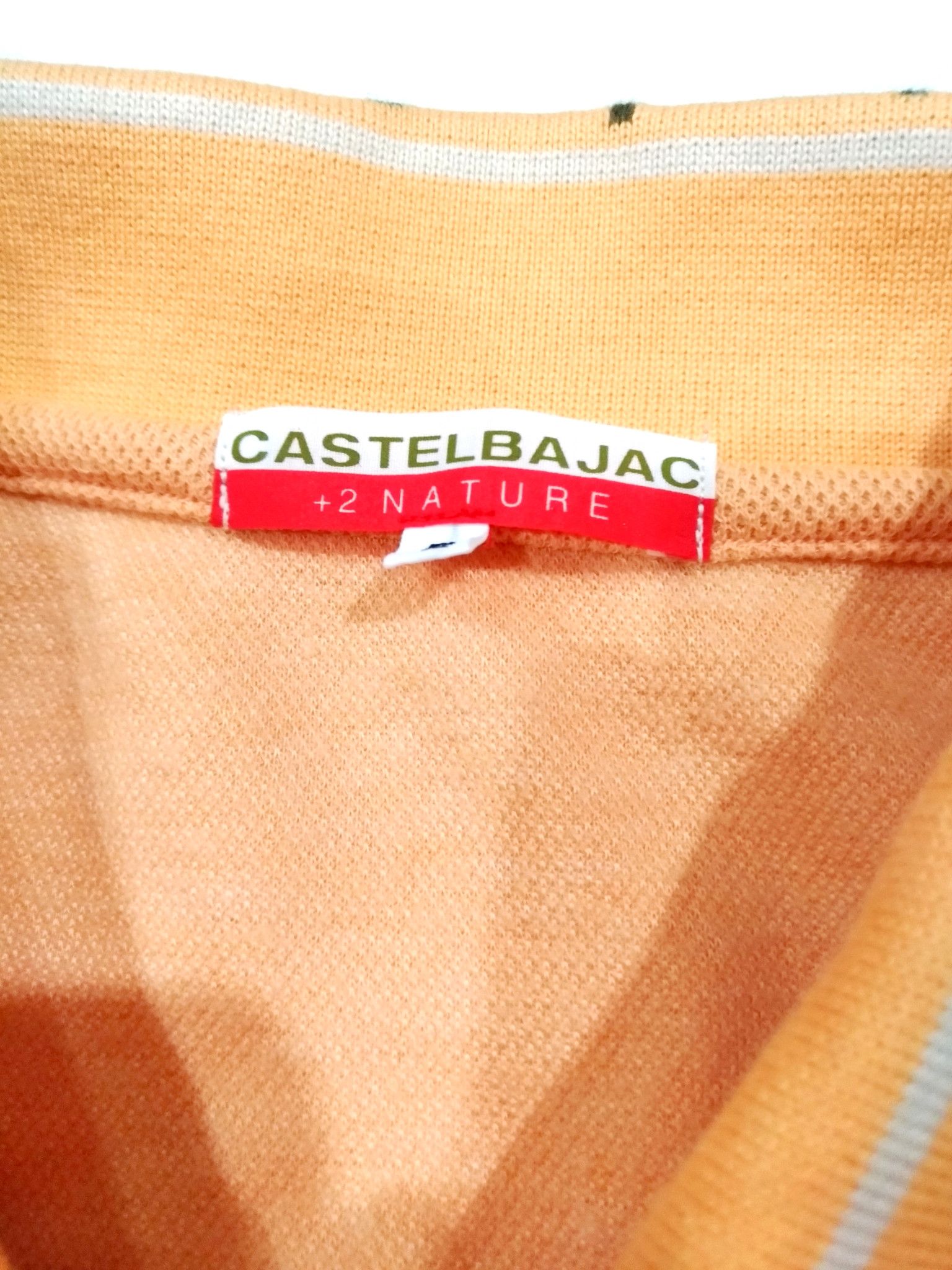 Designer × Jean Charles De Castelbajac RARE! VTG CASTELBAJAC +2 NATURE L/SLEEVE POLO SHIRT Size US XXL / EU 58 / 5 - 6 Thumbnail