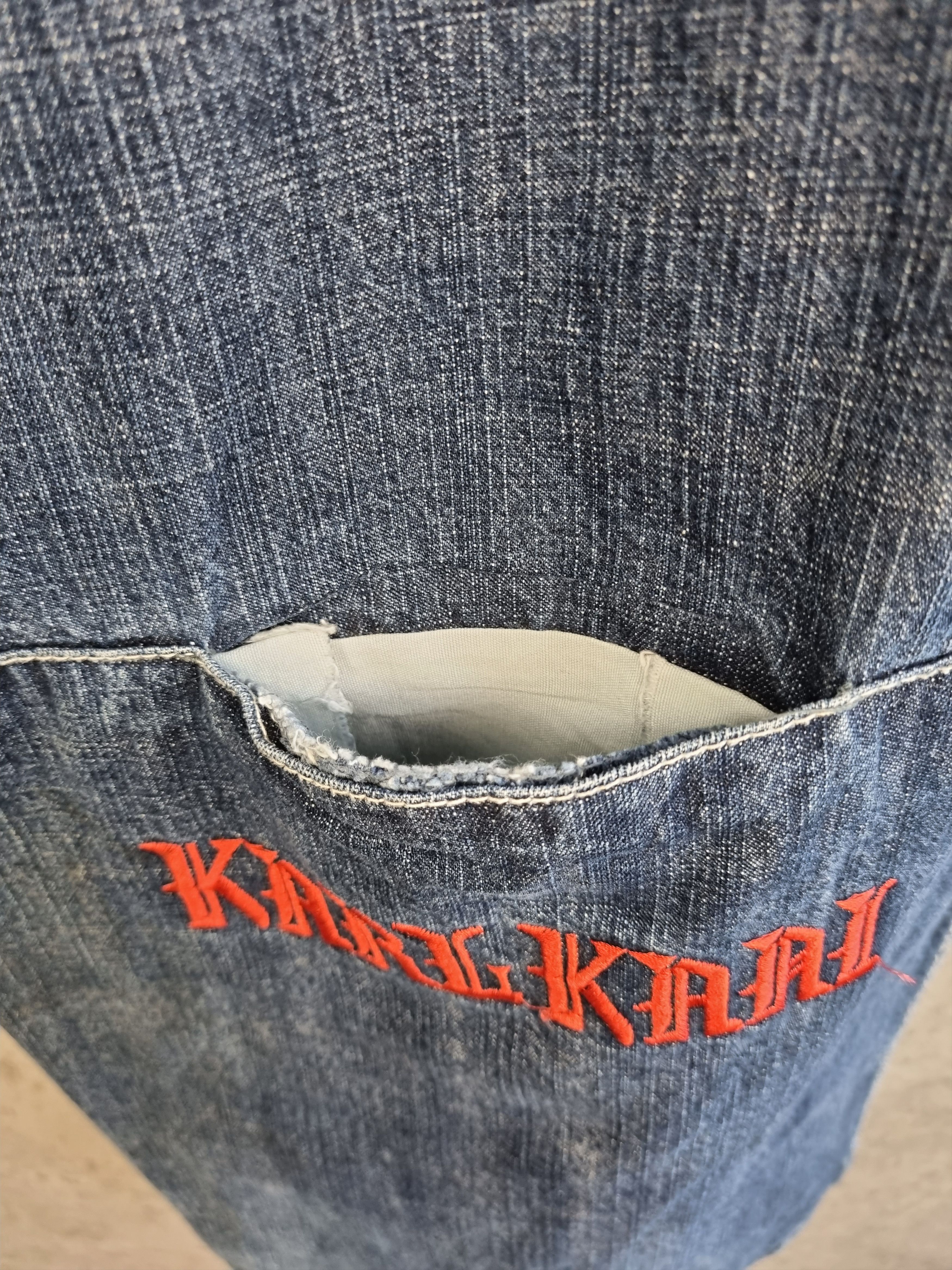 90s KARL KANI with secret pocket and embroidered logo jean