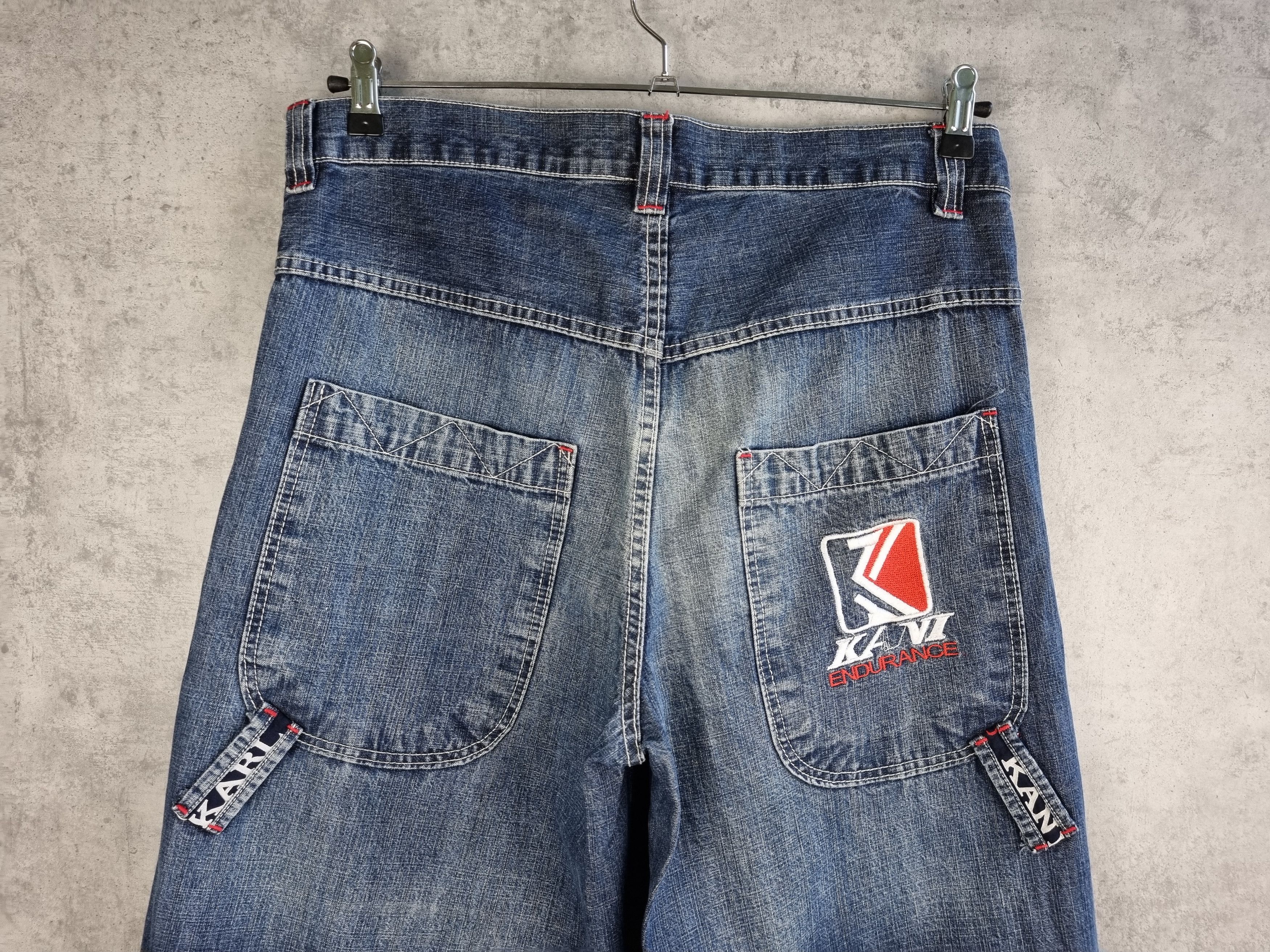 90s KARL KANI with secret pocket and embroidered logo jean