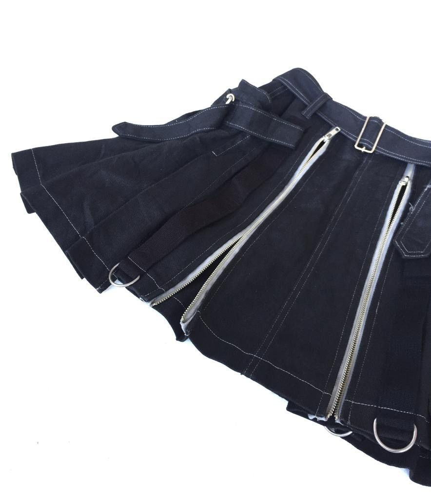 Hysteric Glamour × Japanese Brand × Seditionaries 💥Vintage Here There Seditionaries Punk Multi Zipper Skirt Size 24" / US 00 / IT 34 - 4 Thumbnail