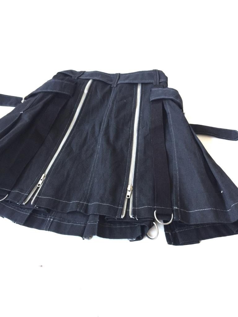 Hysteric Glamour × Japanese Brand × Seditionaries 💥Vintage Here There Seditionaries Punk Multi Zipper Skirt Size 24" / US 00 / IT 34 - 7 Thumbnail