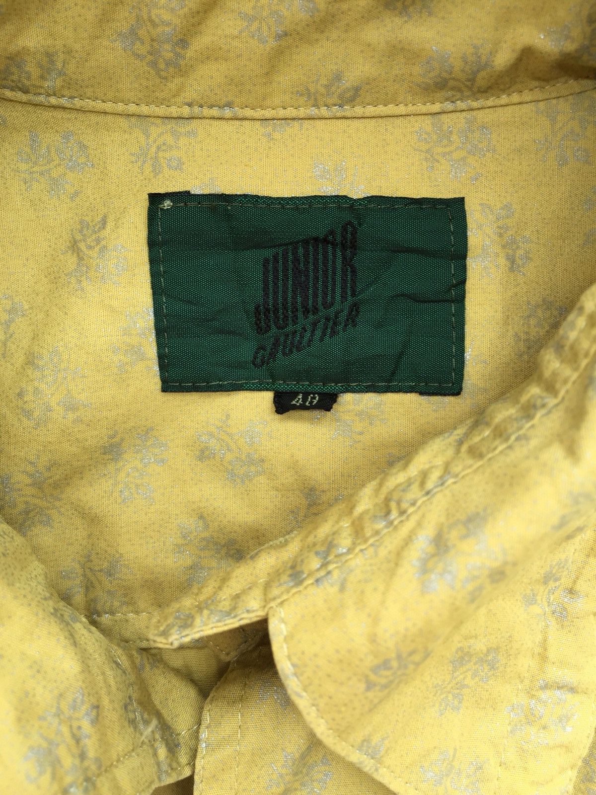 Jean Paul Gaultier Vintage Junior Gaultier Rose Shirt Size US M / EU 48-50 / 2 - 4 Thumbnail
