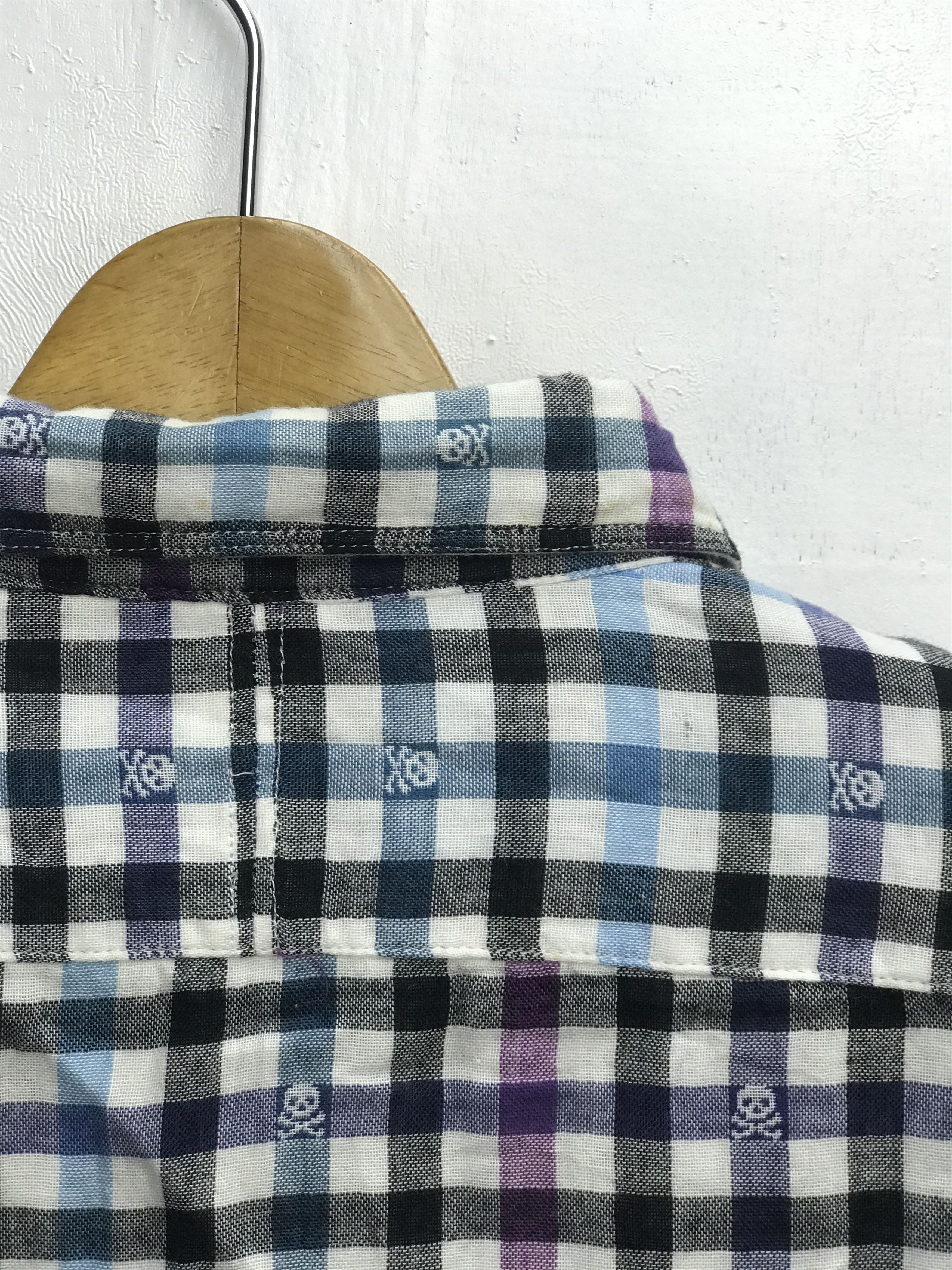 Beams Plus BEAMS CHECKERED SKULL DESIGN FLANNEL Size US M / EU 48-50 / 2 - 8 Thumbnail