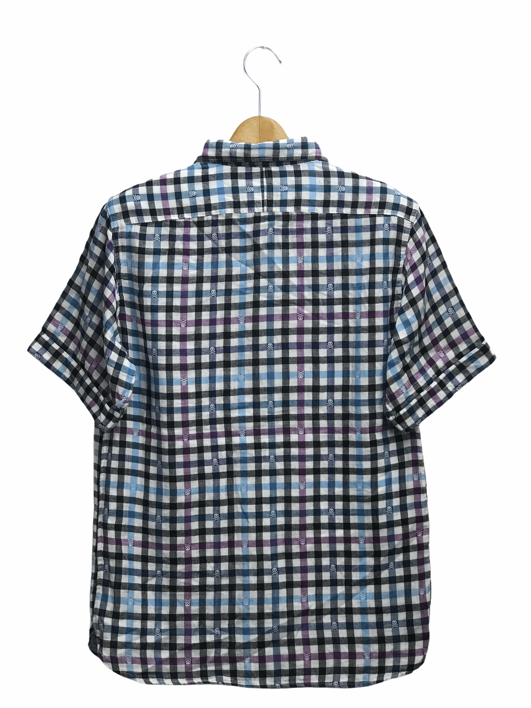 Beams Plus BEAMS CHECKERED SKULL DESIGN FLANNEL Size US M / EU 48-50 / 2 - 2 Thumbnail