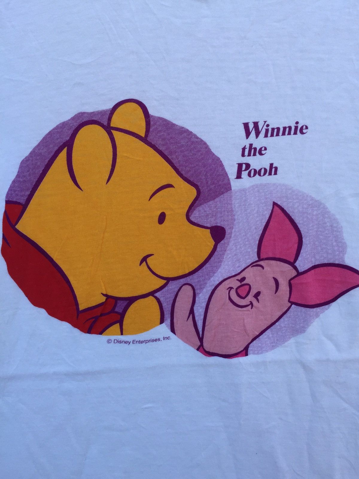 Disney Vintage Winnie The Pooh Paperthin Size US M / EU 48-50 / 2 - 3 Thumbnail