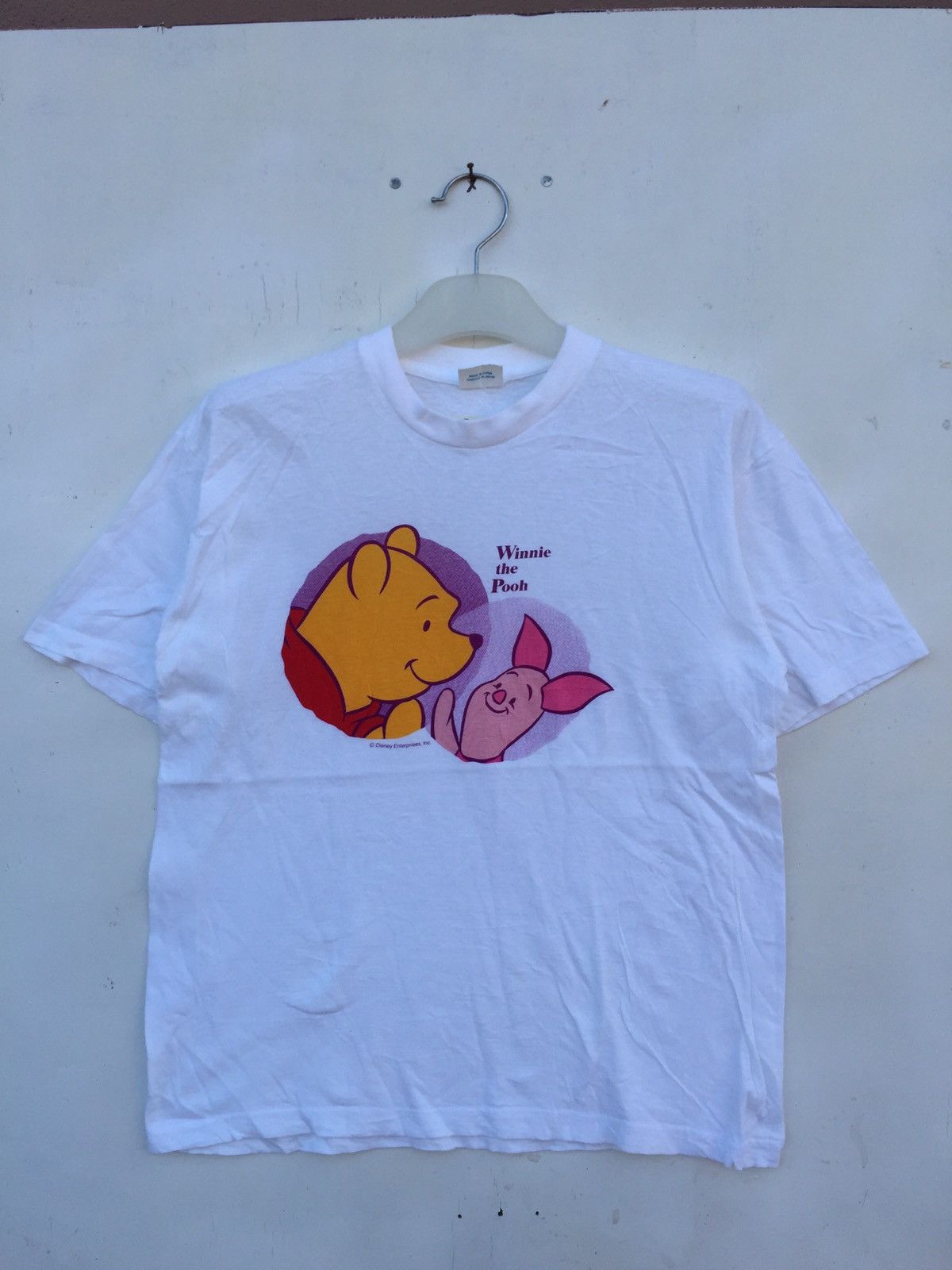 Disney Vintage Winnie The Pooh Paperthin Size US M / EU 48-50 / 2 - 1 Thumbnail