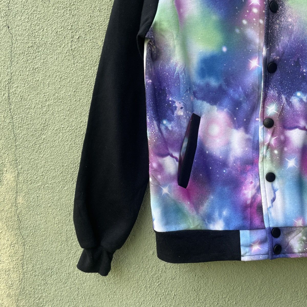 The Unbranded Brand Vintage UNBRANDED Galaxy View Button Ups Varsity Jacket Size US M / EU 48-50 / 2 - 4 Thumbnail