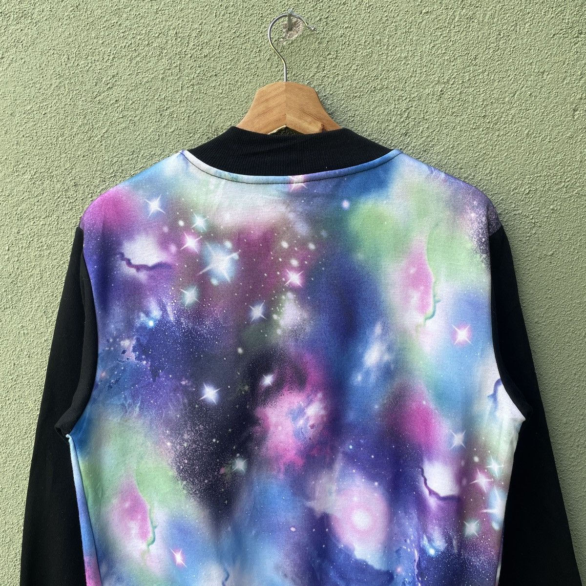 The Unbranded Brand Vintage UNBRANDED Galaxy View Button Ups Varsity Jacket Size US M / EU 48-50 / 2 - 8 Thumbnail
