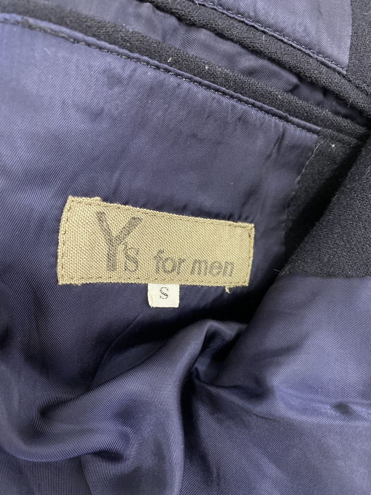 Y's for Men × Yohji Yamamoto YOHJI YAMAMOTO Y's FOR MEN WOOL JACKET Size US S / EU 44-46 / 1 - 10 Thumbnail