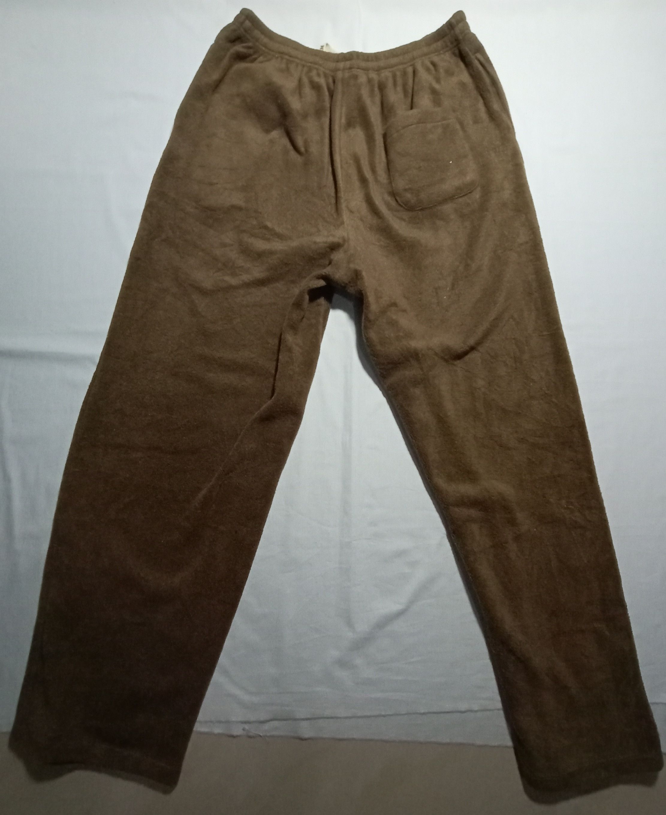 MCM MCM Munchen Otc Stretchable Pants Brown Fleece Unisex Size US 30 / EU 46 - 3 Thumbnail