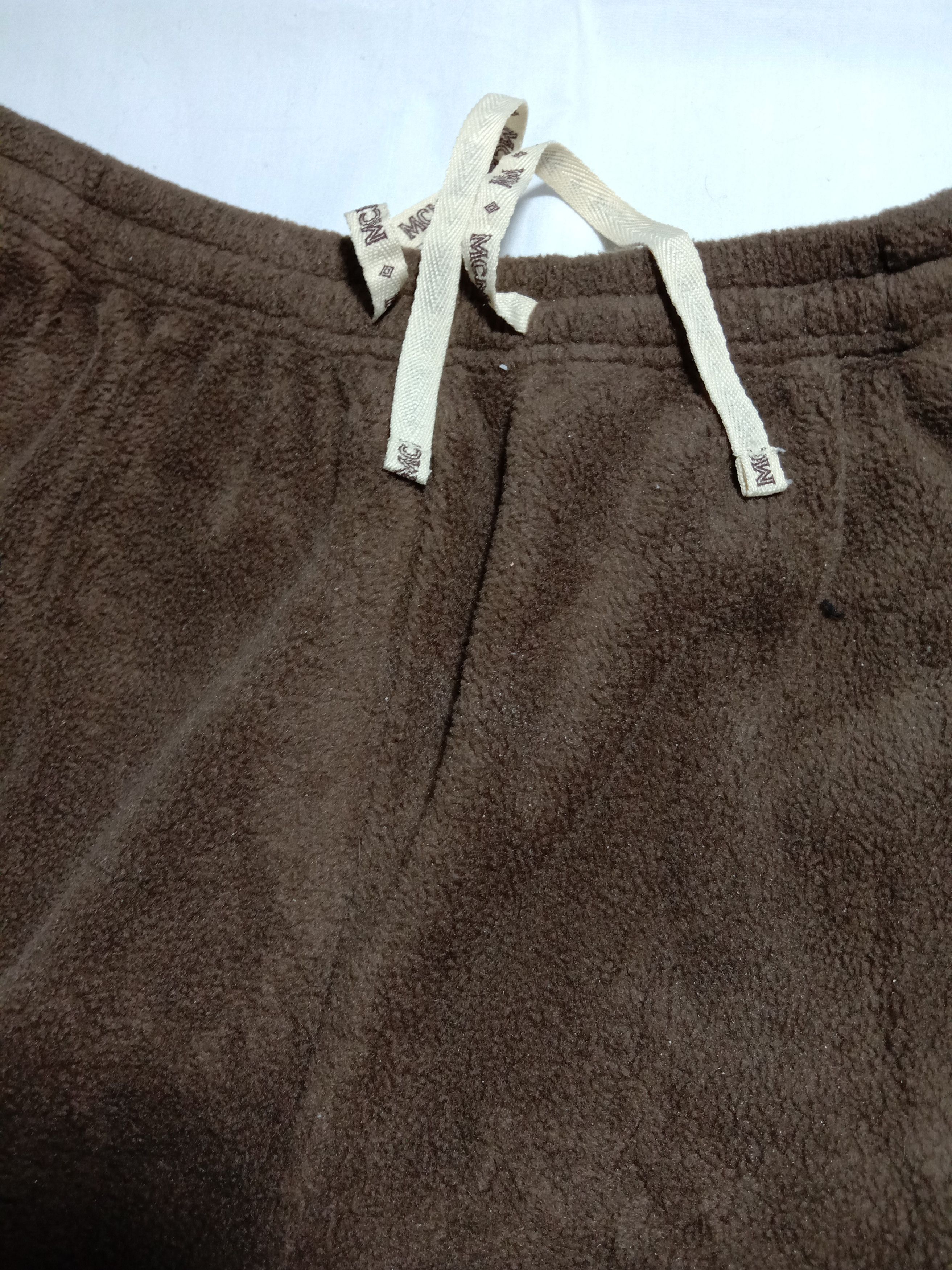 MCM MCM Munchen Otc Stretchable Pants Brown Fleece Unisex Size US 30 / EU 46 - 4 Thumbnail