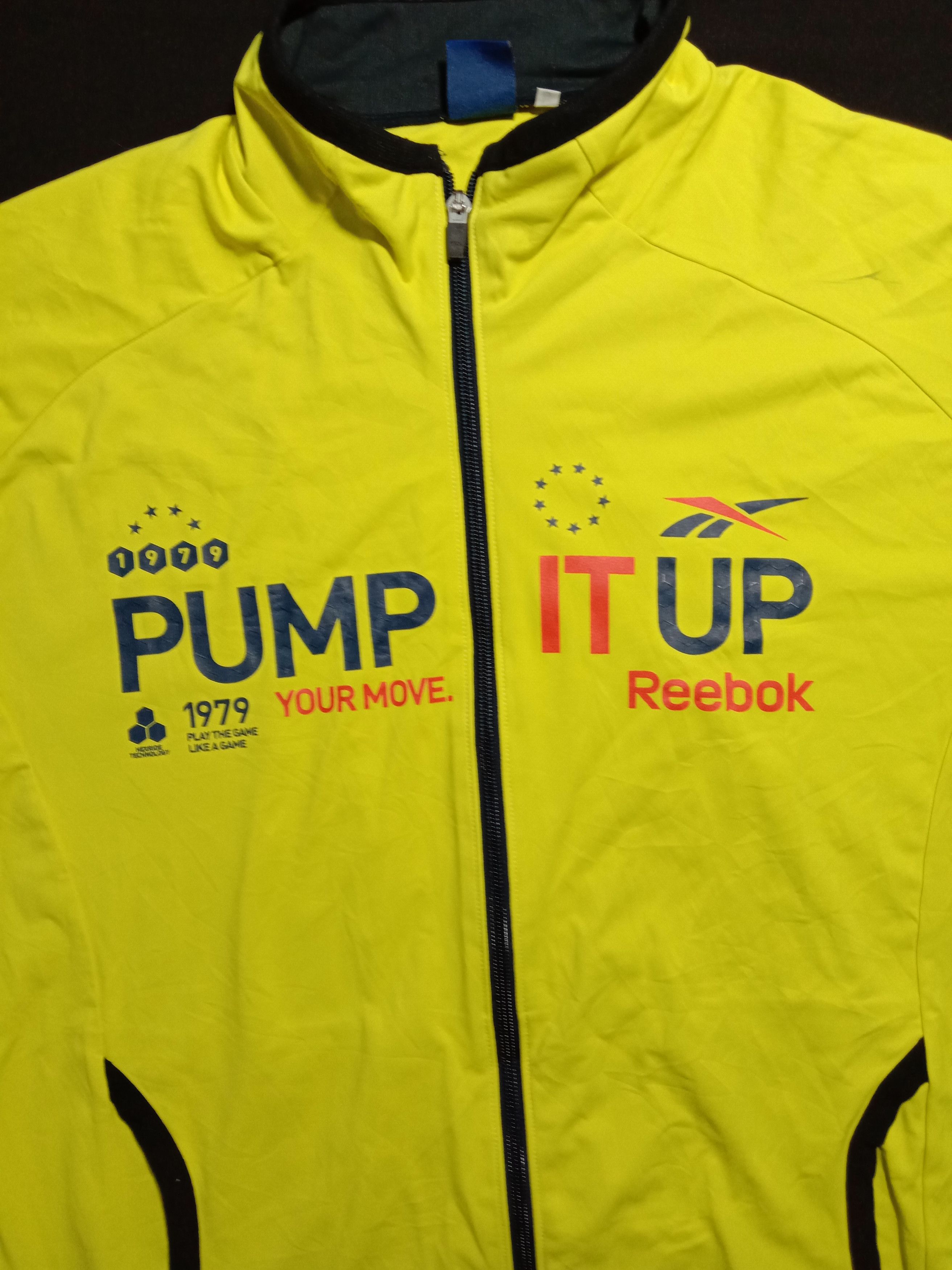 Reebok Bicycle Jersey Reebok 1979 Pump it Up Zip Up Tee Size US L / EU 52-54 / 3 - 2 Thumbnail