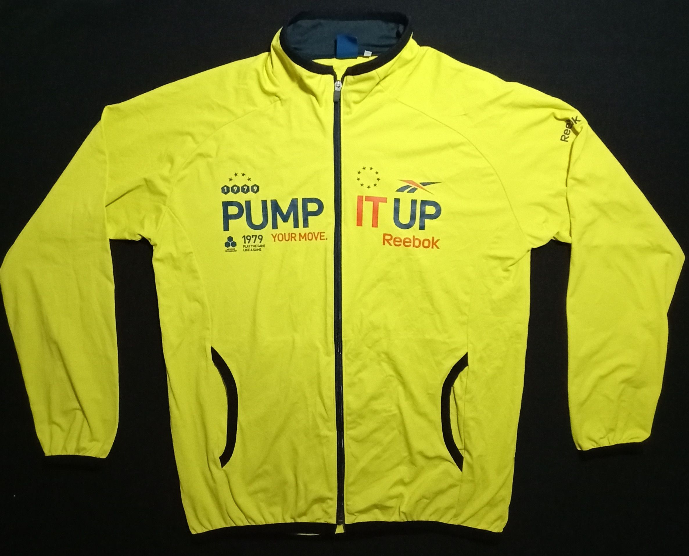 Reebok Bicycle Jersey Reebok 1979 Pump it Up Zip Up Tee Size US L / EU 52-54 / 3 - 1 Thumbnail