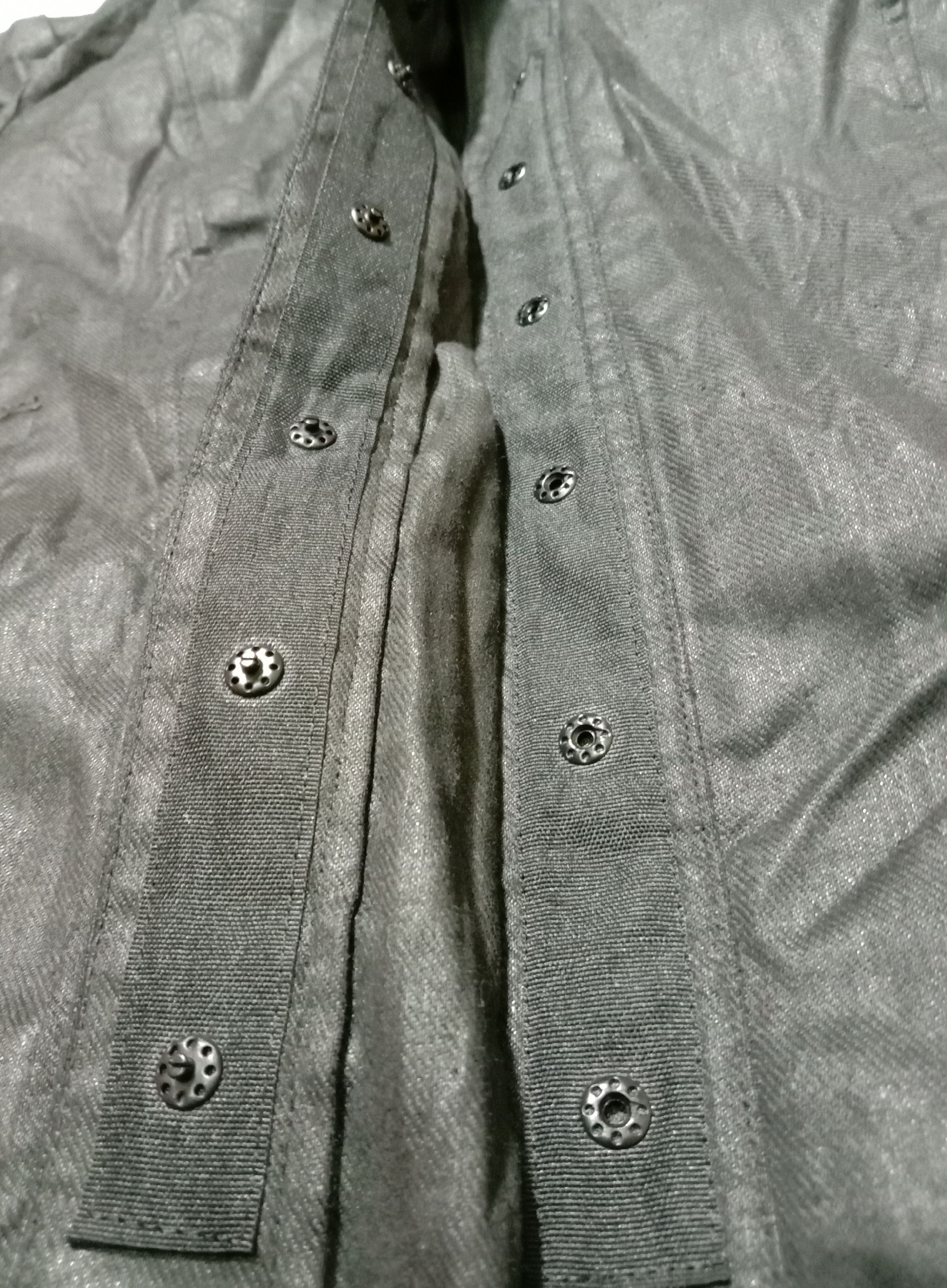 Japanese Brand Malla Schalla Jacket 50% Ramie Snap Button Made In Japan Size XS / US 0-2 / IT 36-38 - 10 Thumbnail