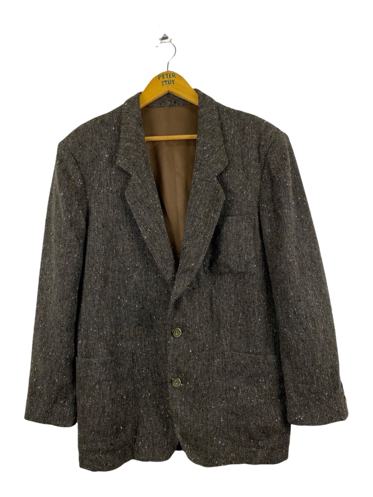 Issey Miyake × Vintage VINTAGE 80's ISSEY MIYAKE WOOL JACKET Size US M / EU 48-50 / 2 - 1 Thumbnail