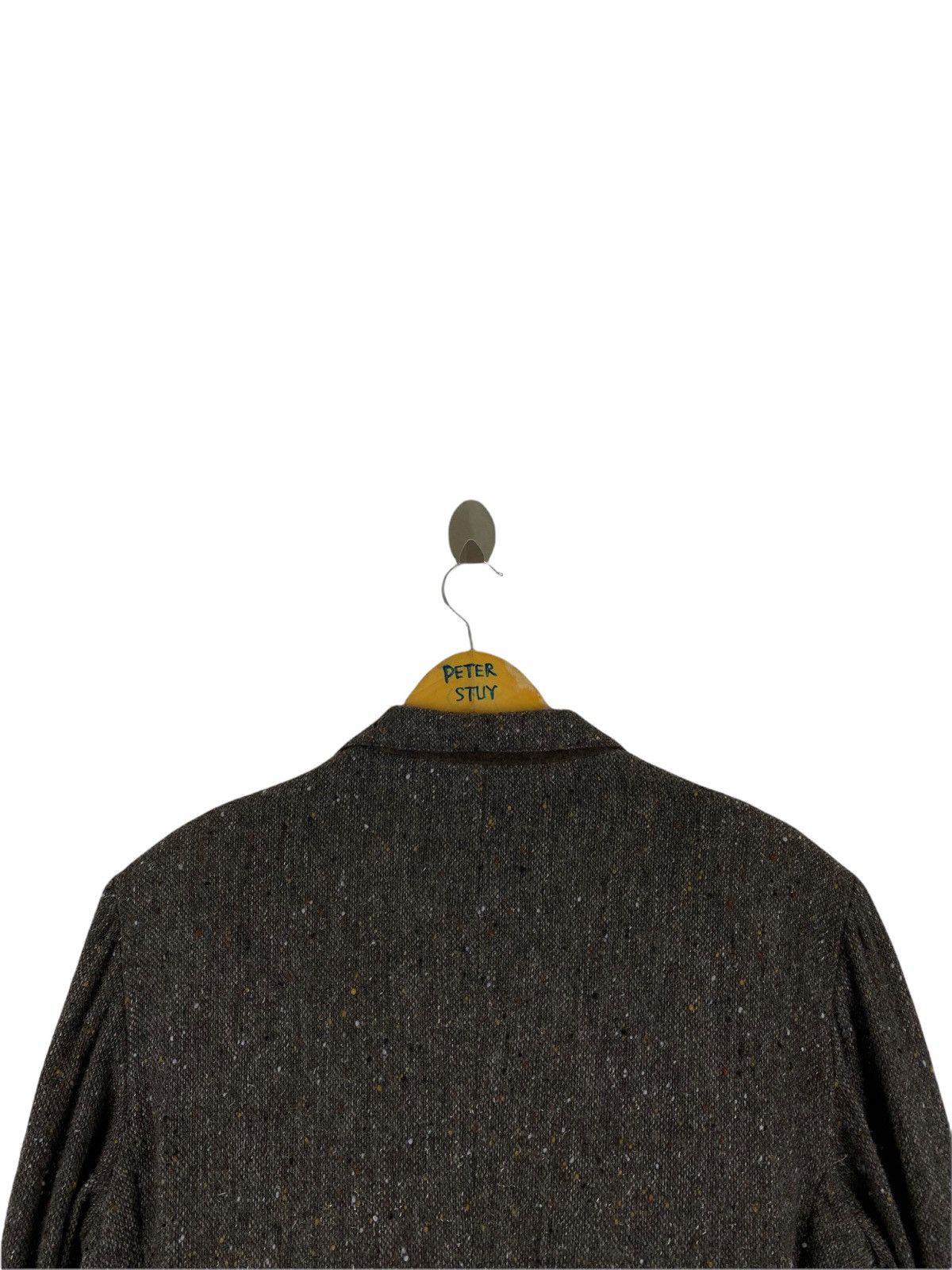 Issey Miyake × Vintage VINTAGE 80's ISSEY MIYAKE WOOL JACKET Size US M / EU 48-50 / 2 - 10 Thumbnail