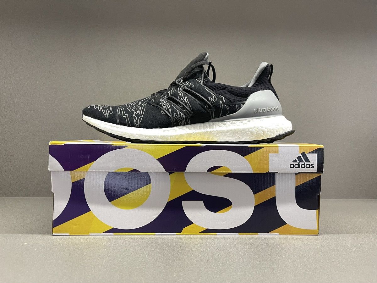 Adidas × Undefeated Adidas Ultra Boost Undefeated Performance Running Black Size US 13 / EU 46 - 2 Thumbnail