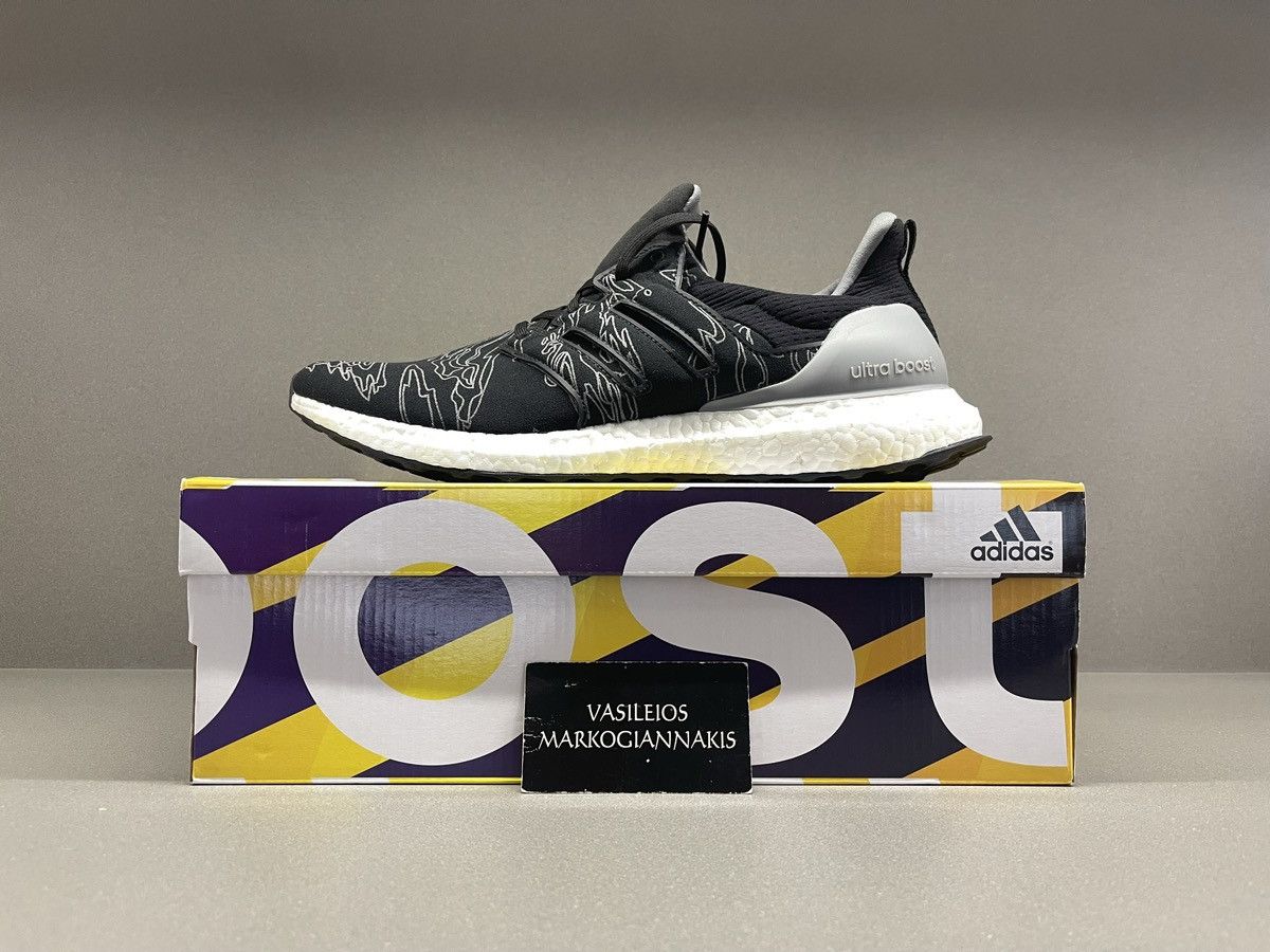 Adidas × Undefeated Adidas Ultra Boost Undefeated Performance Running Black Size US 13 / EU 46 - 1 Thumbnail