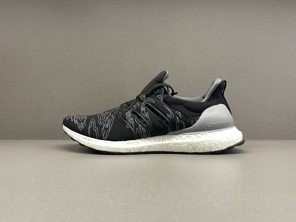 Adidas × Undefeated Adidas Ultra Boost Undefeated Performance Running Black Size US 13 / EU 46 - 5 Thumbnail