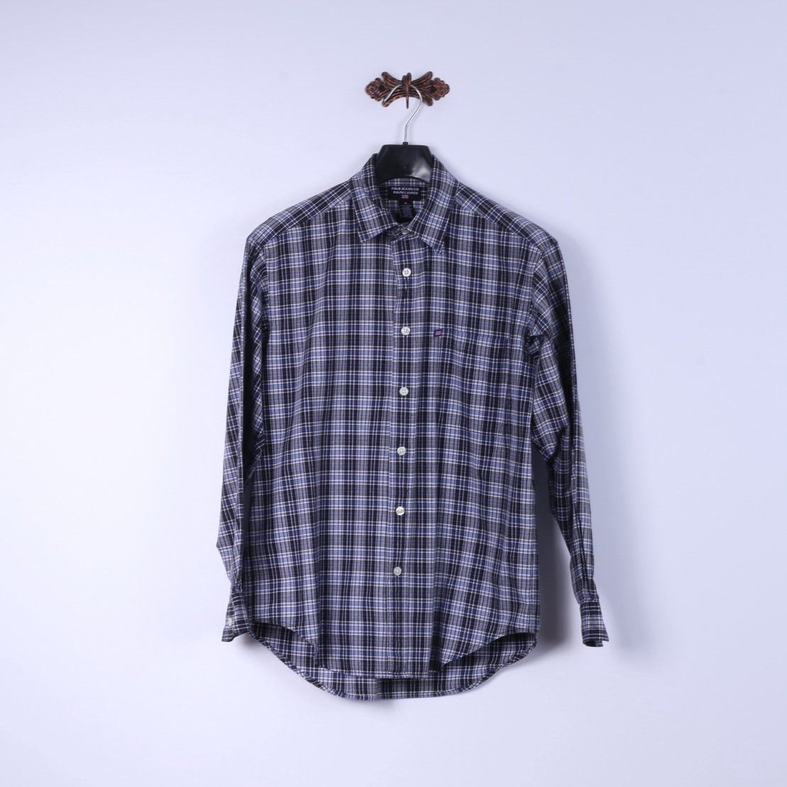 Polo Ralph Lauren × Vintage Polo Jeans Co Ralph Lauren Mens M Casual Shirt Navy 1858 Size US M / EU 48-50 / 2 - 1 Thumbnail