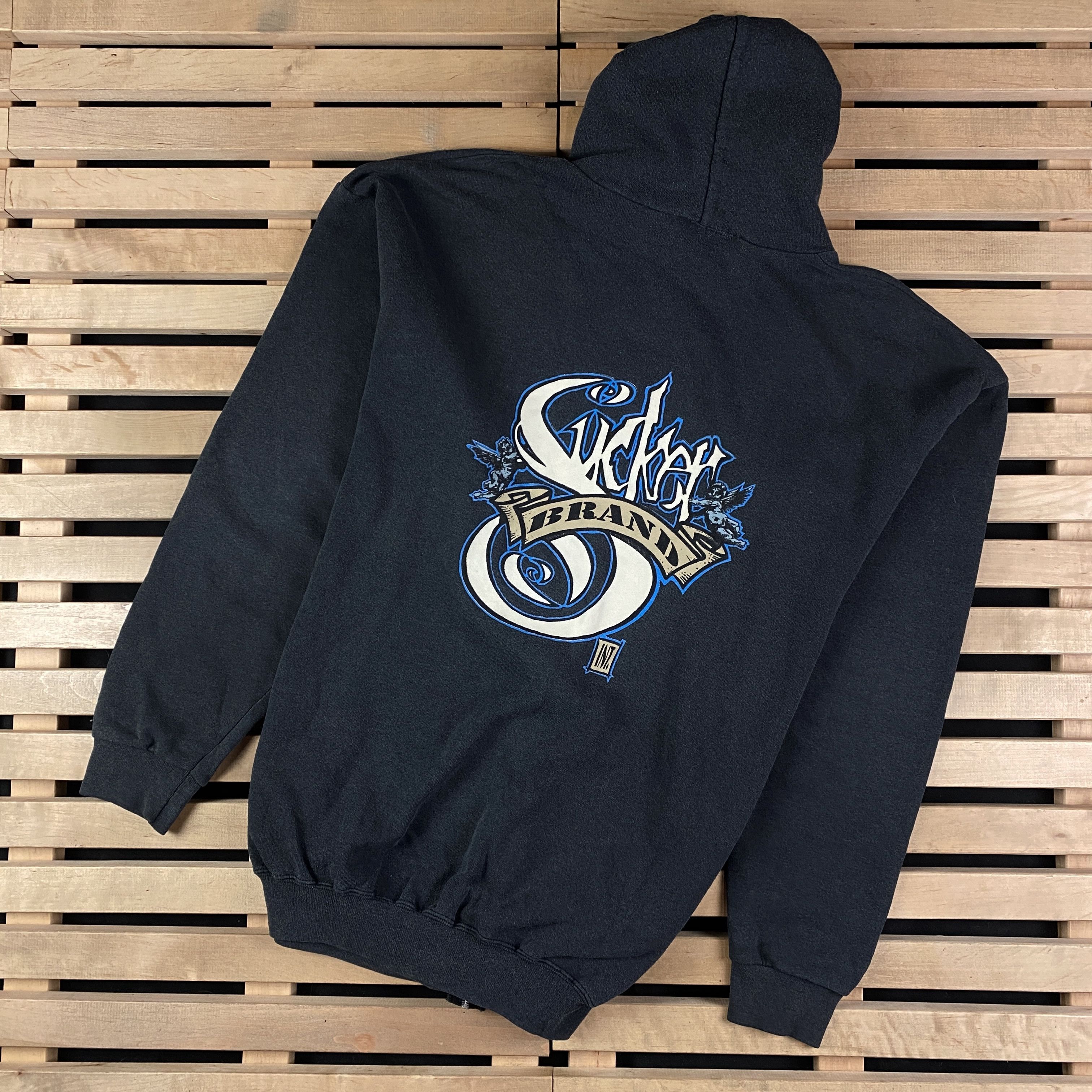Frog Skateboards × Vintage Mens Hoodies Sucker Brand Made in USA Size XL Size US XL / EU 56 / 4 - 8 Thumbnail