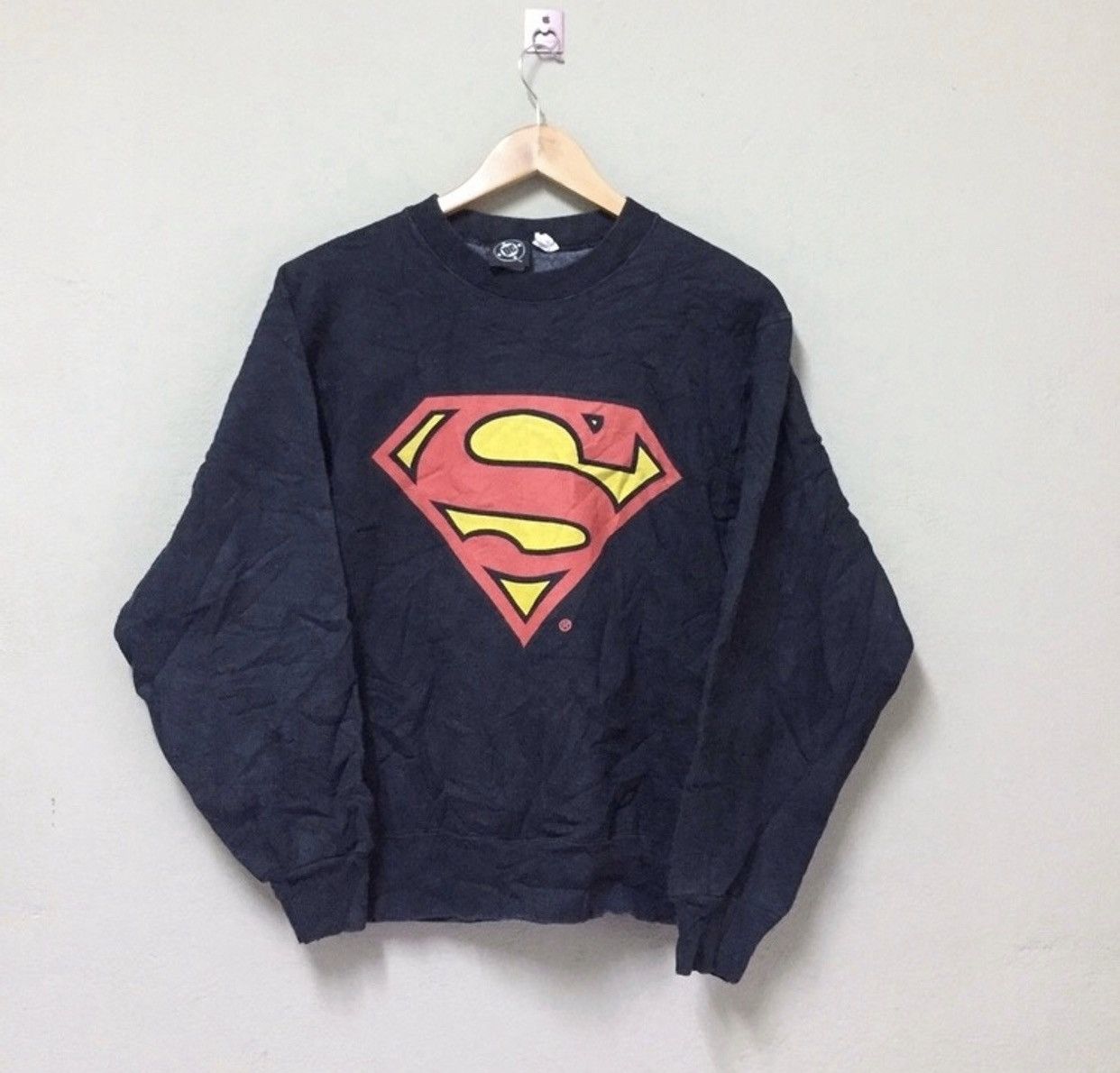 DC Comics Vintage 1996 Superman Made in Usa Sweatshirt Size US M / EU 48-50 / 2 - 1 Thumbnail