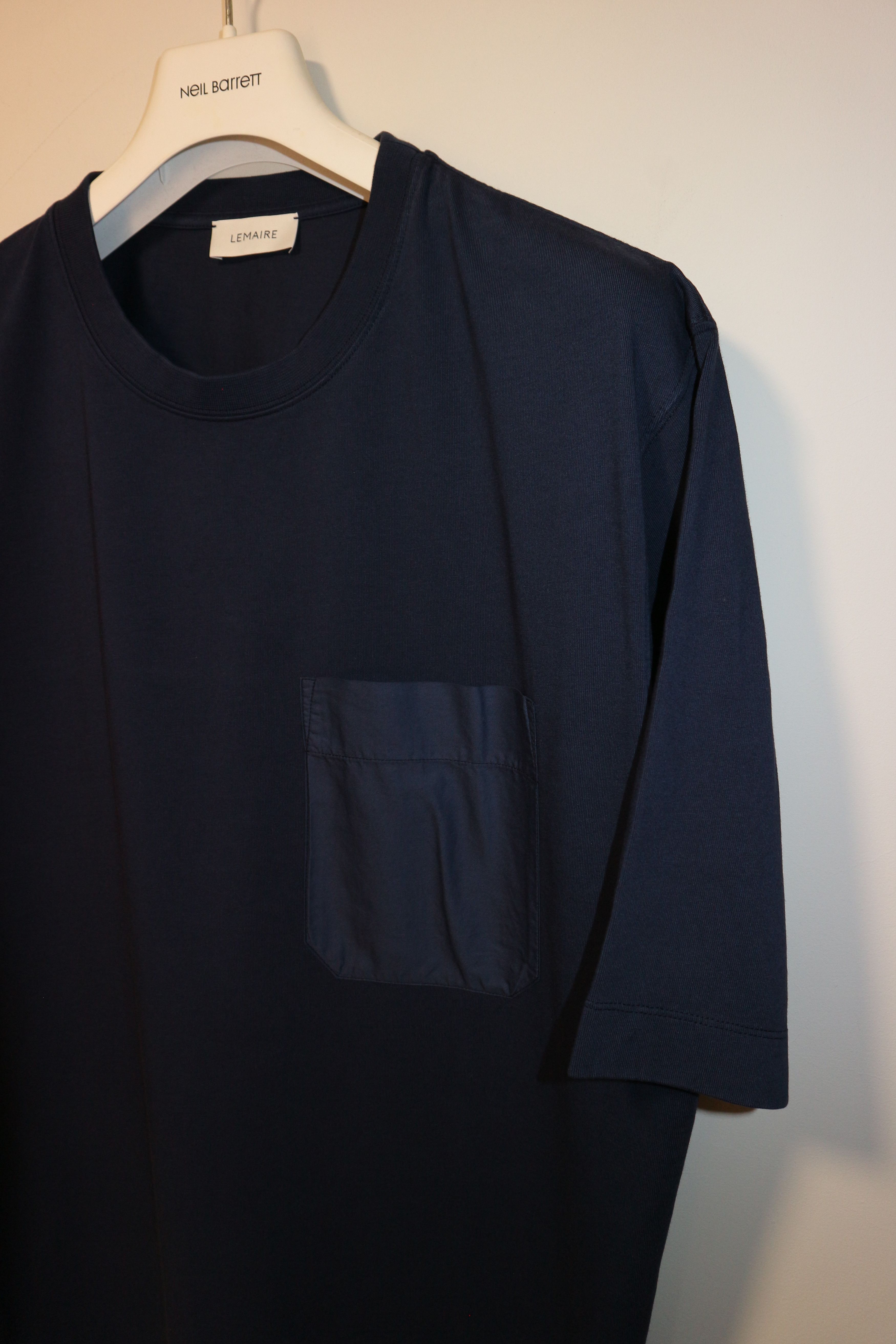 Lemaire Pocket cotton t-shirt Size US M / EU 48-50 / 2 - 2 Thumbnail