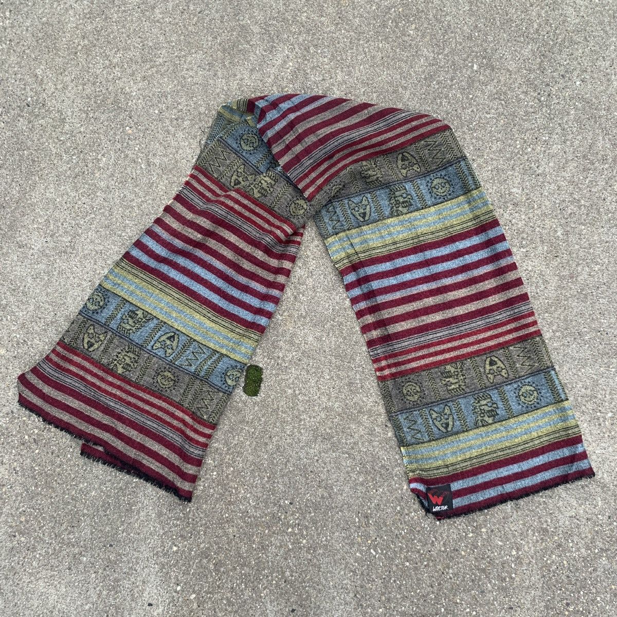 Walter Van Beirendonck 1988 Walter Worldwide Scarf Size ONE SIZE - 1 Thumbnail