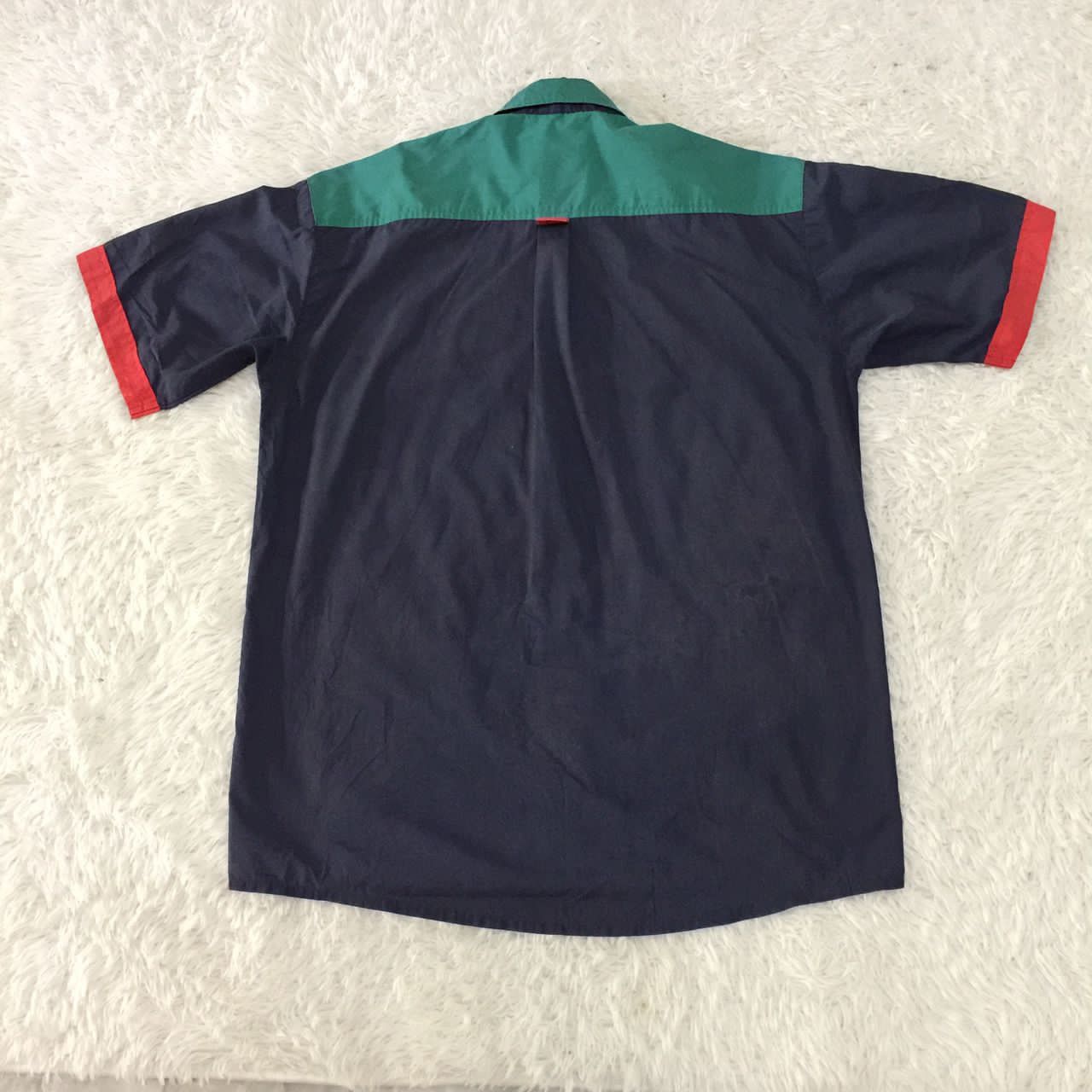 Japanese Brand Rare Item🔥 Japanese Brand Button Up Shirt Block colour Size US L / EU 52-54 / 3 - 2 Thumbnail