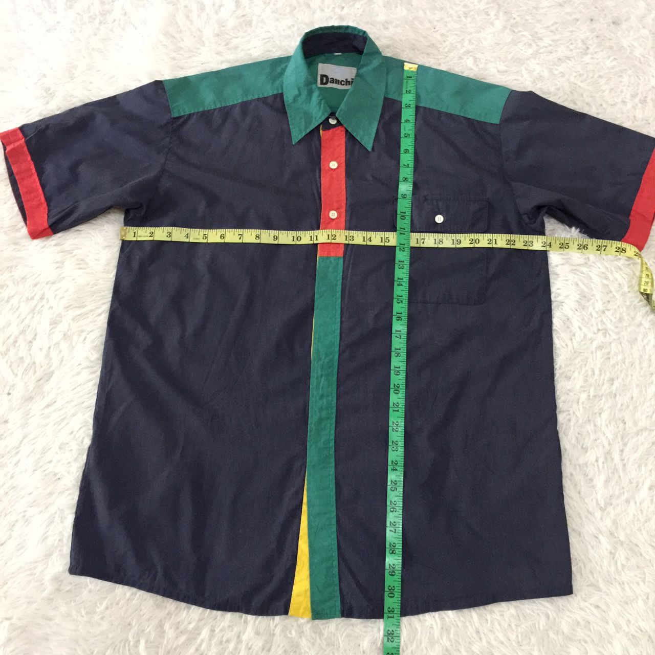 Japanese Brand Rare Item🔥 Japanese Brand Button Up Shirt Block colour Size US L / EU 52-54 / 3 - 3 Thumbnail