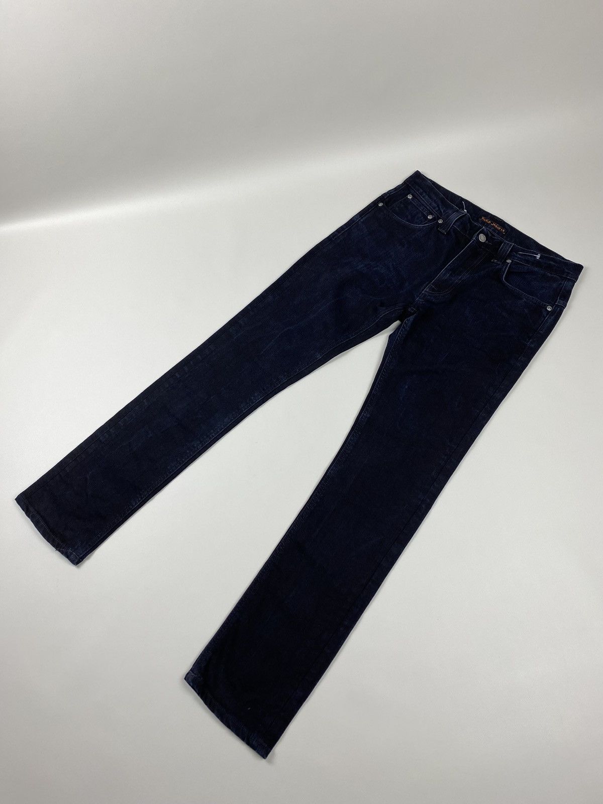 Nudie Jeans Nudie Tape Ted Black ring men’s denim jeans size 31 x 32 Size US 31 - 2 Thumbnail
