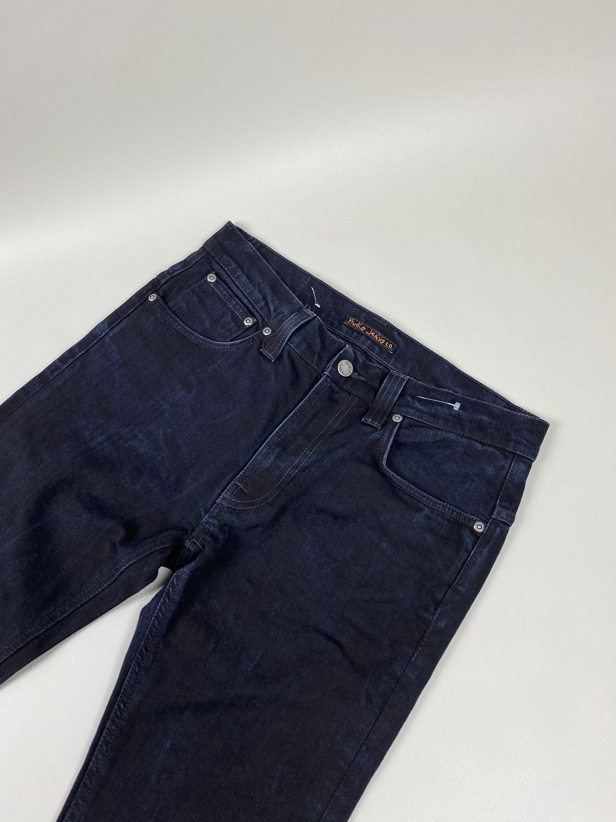 Nudie Jeans Nudie Tape Ted Black ring men’s denim jeans size 31 x 32 Size US 31 - 4 Thumbnail
