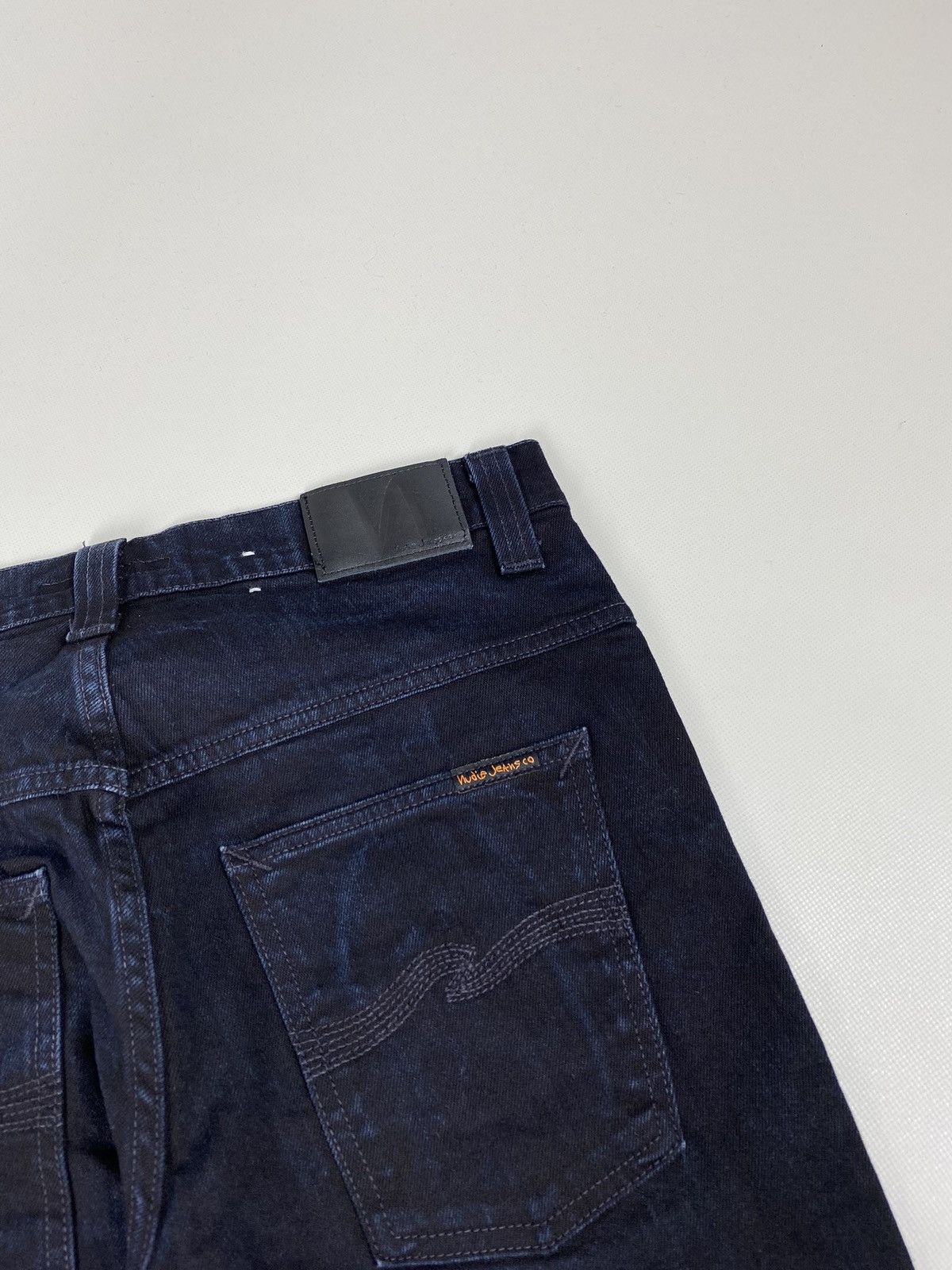 Nudie Jeans Nudie Tape Ted Black ring men’s denim jeans size 31 x 32 Size US 31 - 22 Thumbnail