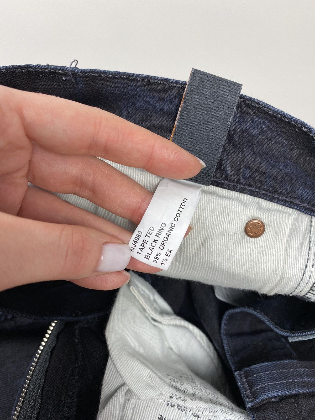 Nudie Jeans Nudie Tape Ted Black ring men’s denim jeans size 31 x 32 Size US 31 - 15 Thumbnail