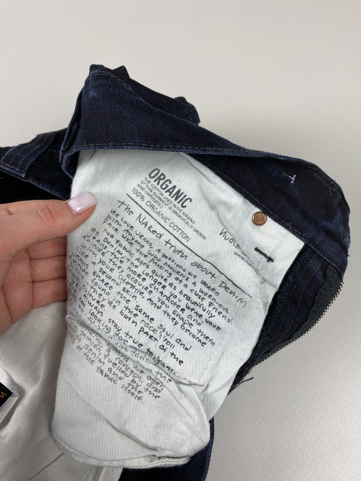 Nudie Jeans Nudie Tape Ted Black ring men’s denim jeans size 31 x 32 Size US 31 - 17 Thumbnail