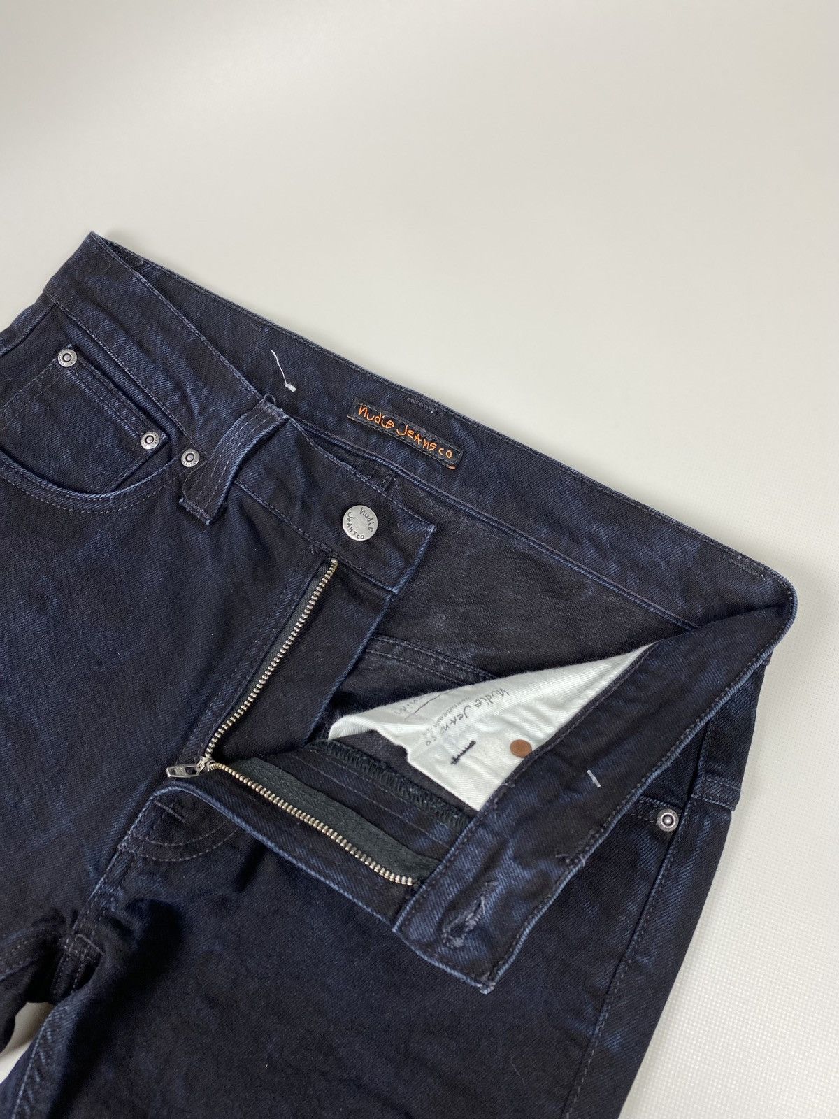 Nudie Jeans Nudie Tape Ted Black ring men’s denim jeans size 31 x 32 Size US 31 - 11 Thumbnail