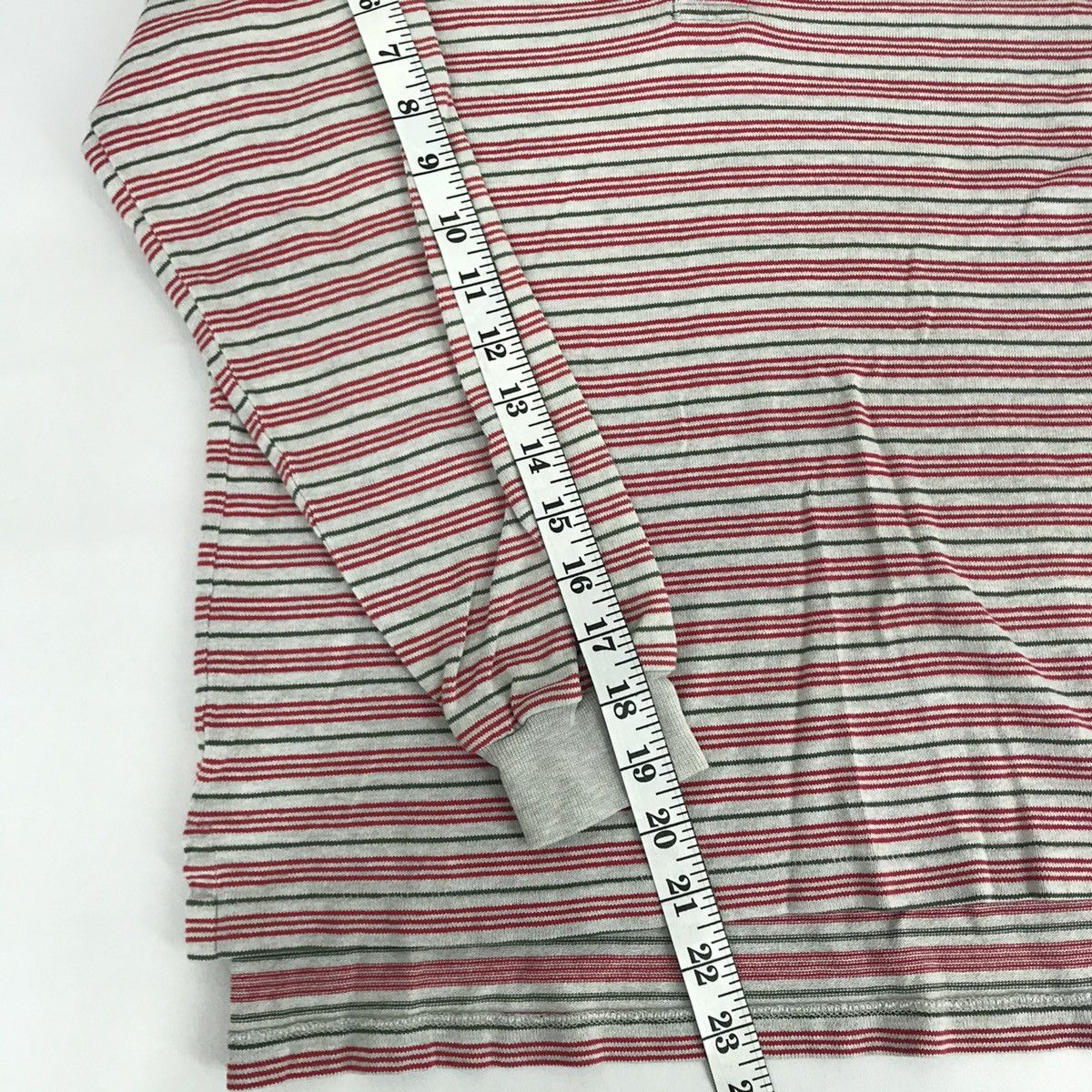 Designer Ralph Lauren Long Sleeve Tee Striped Size S / US 4 / IT 40 - 7 Thumbnail