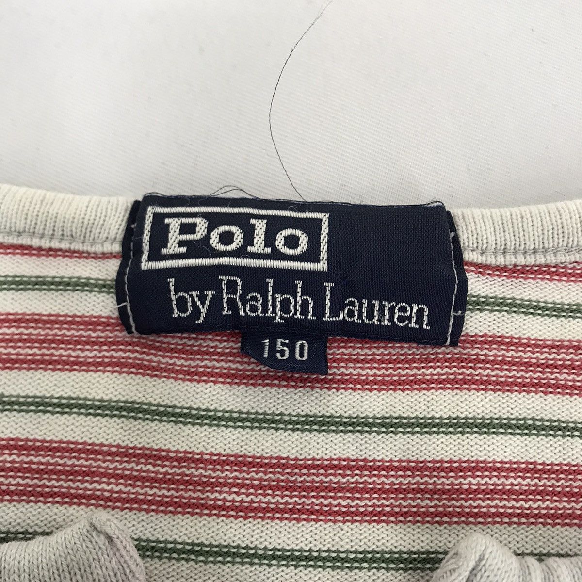 Designer Ralph Lauren Long Sleeve Tee Striped Size S / US 4 / IT 40 - 2 Thumbnail
