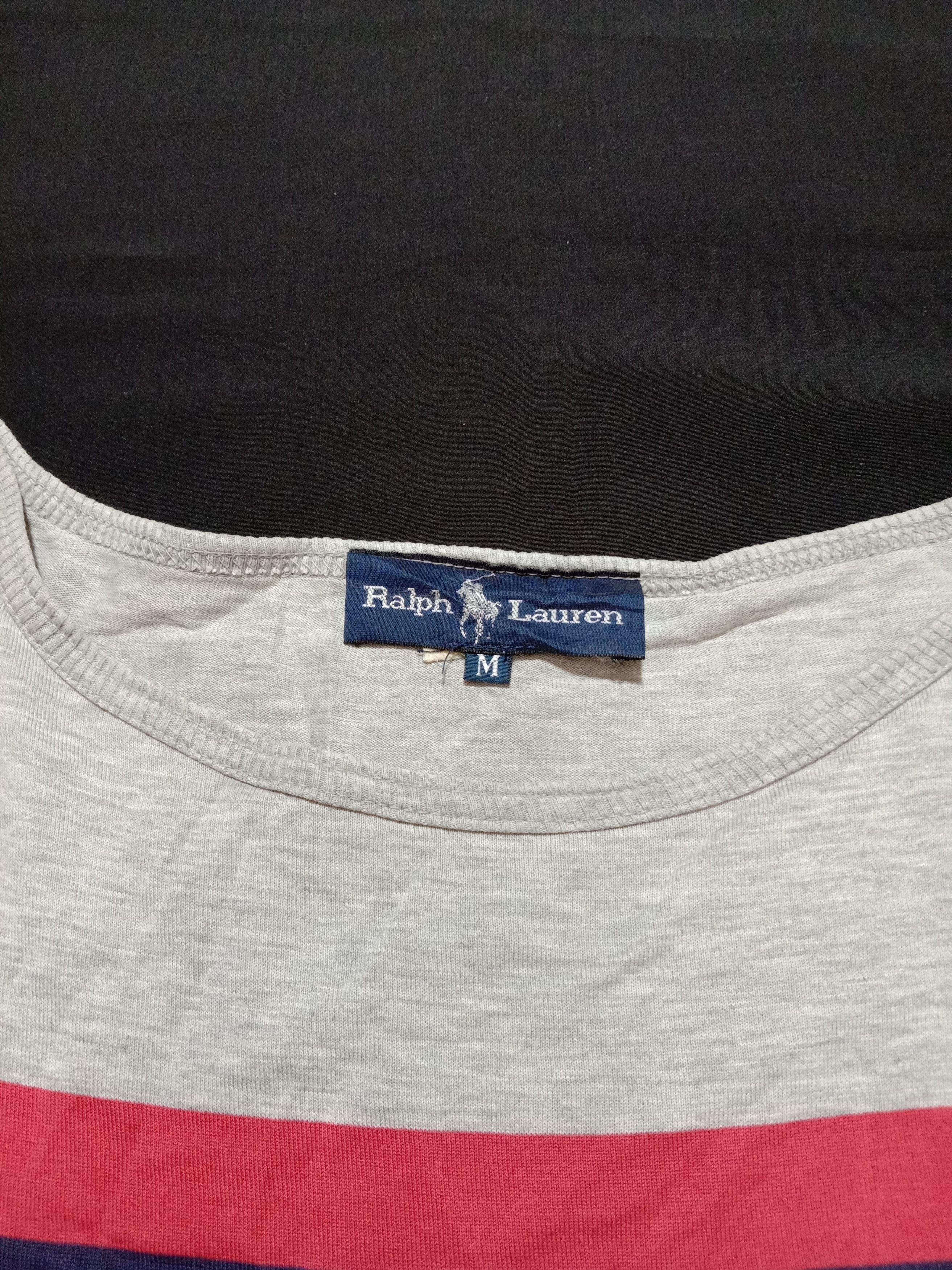 Designer Polo Ralph Lauren Long Sleeve Tee Embroidery Logo Size M / US 6-8 / IT 42-44 - 3 Thumbnail