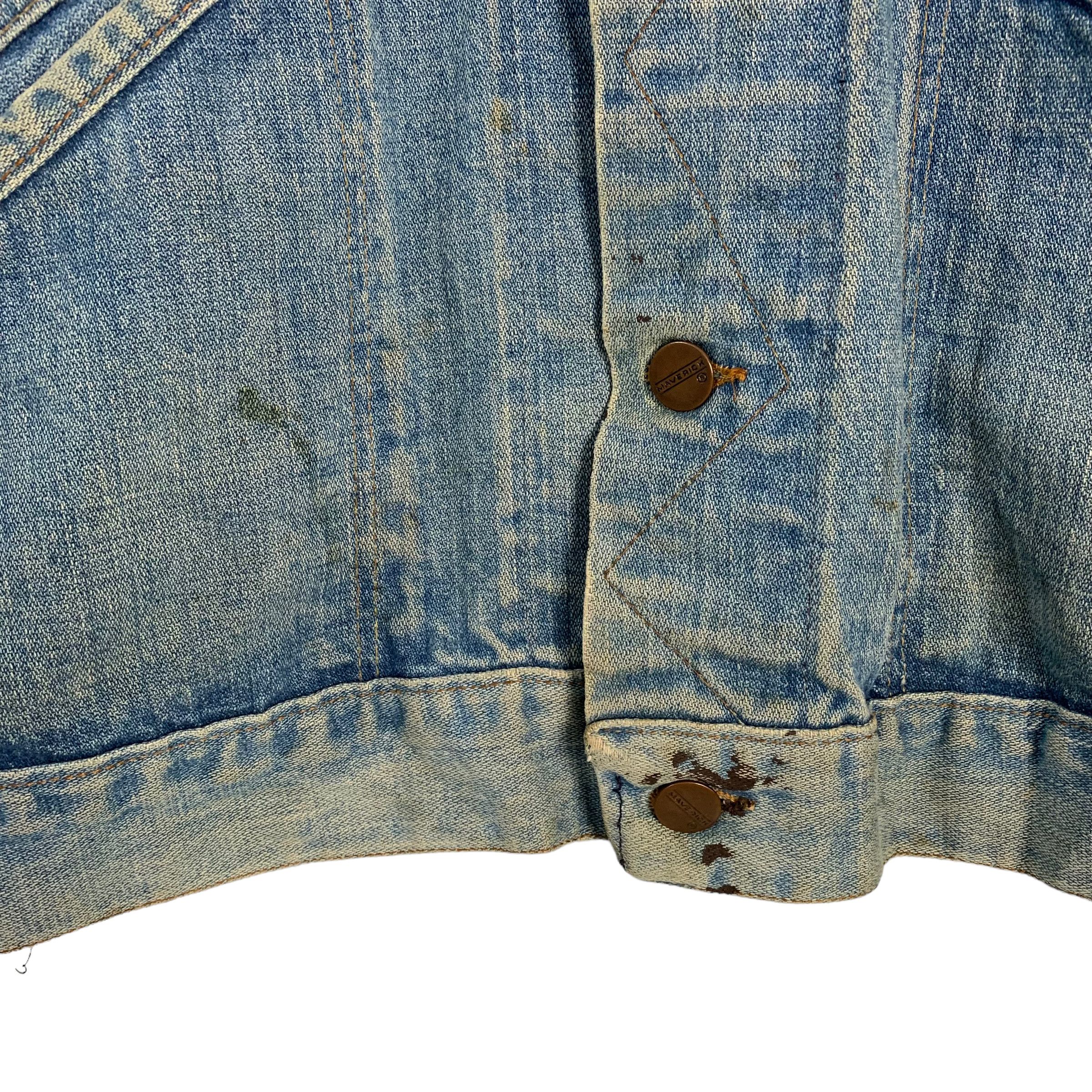 Vintage Vintage Maverick Denim Jacket Size US M / EU 48-50 / 2 - 4 Thumbnail